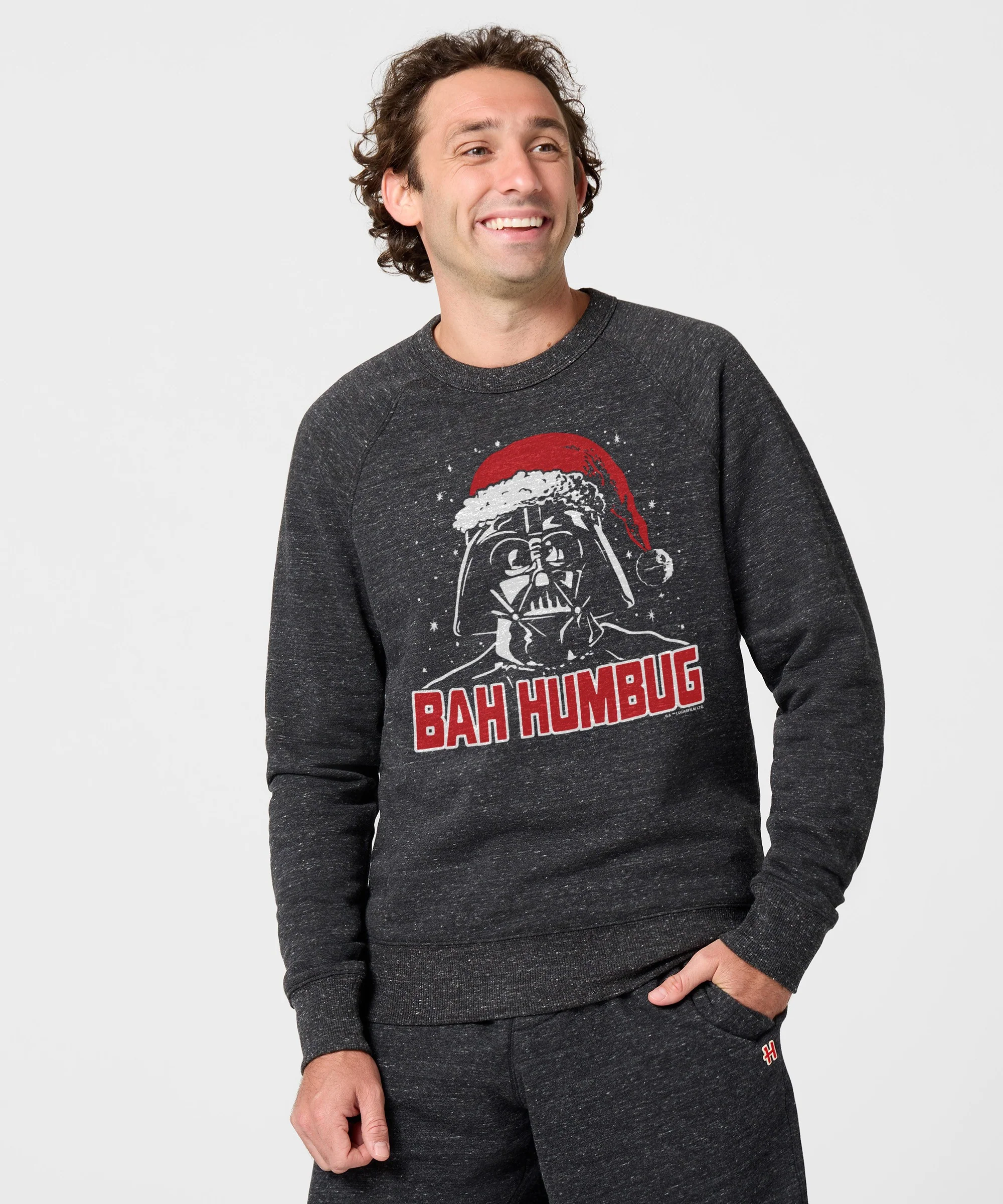 Star Wars Darth Vader Bah Humbug Crewneck - Image 3