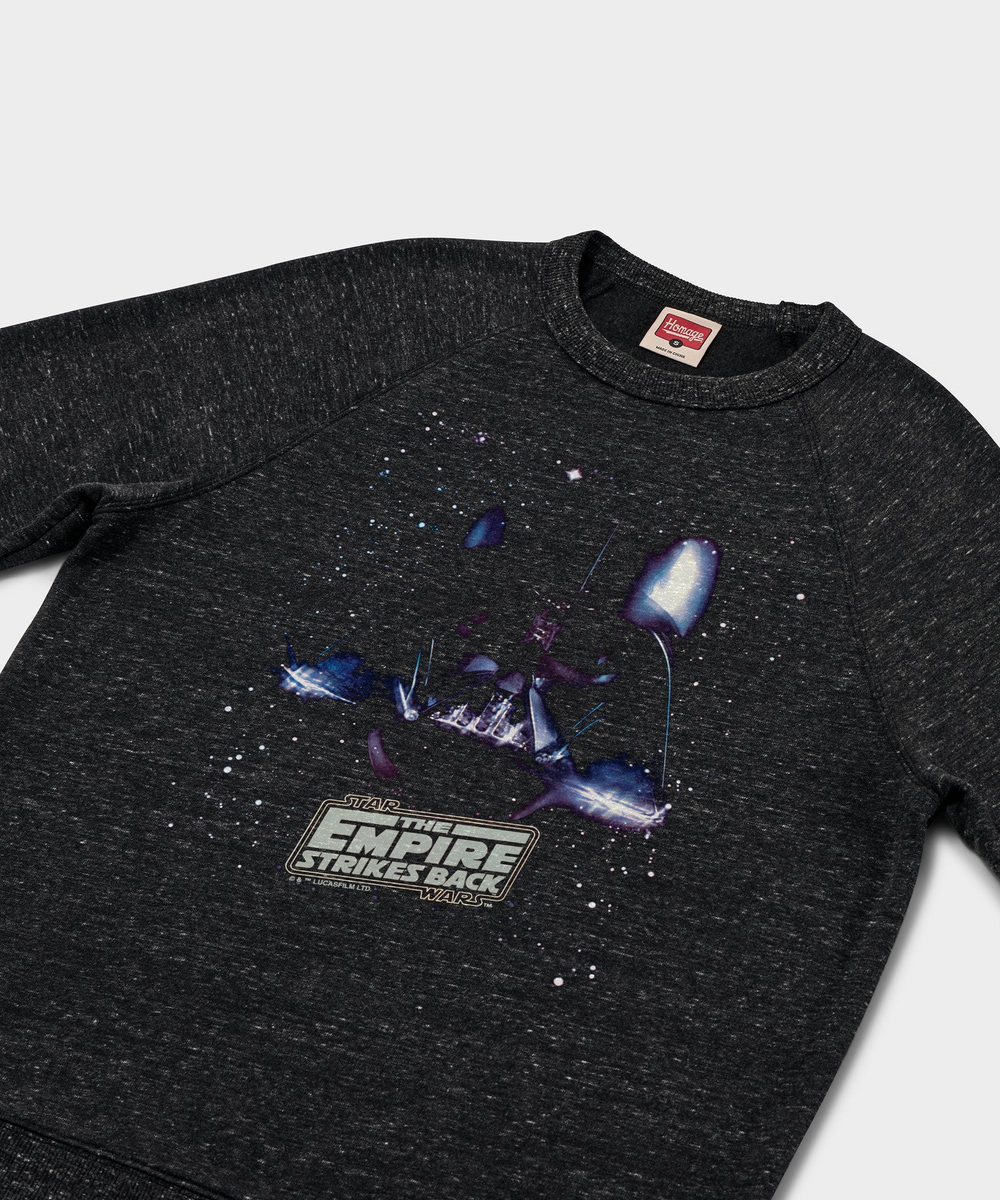 Star Wars Episode V The Empire Strikes Back Poster Crewneck - Image 2