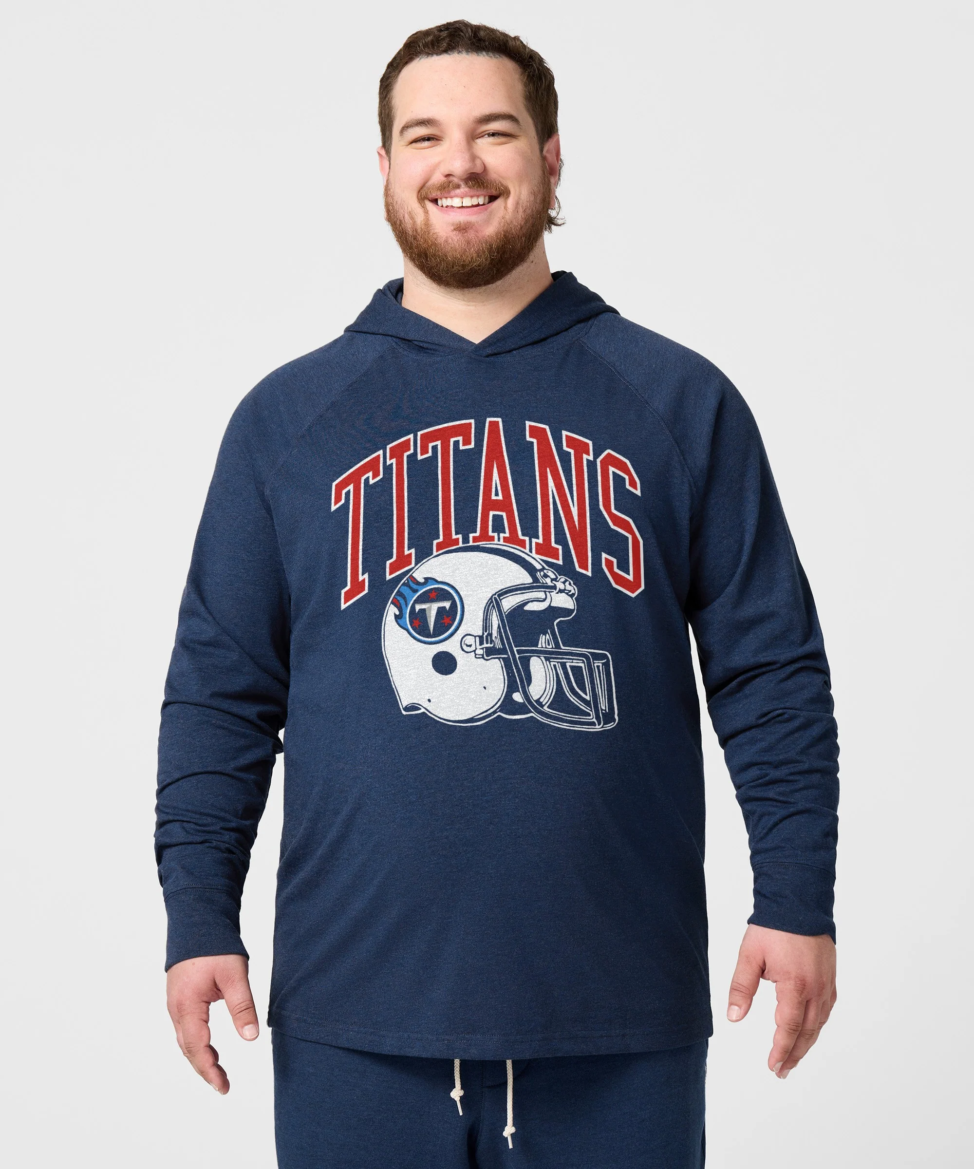 Tennessee Titans Helmet Lightweight Hoodie - Image 3