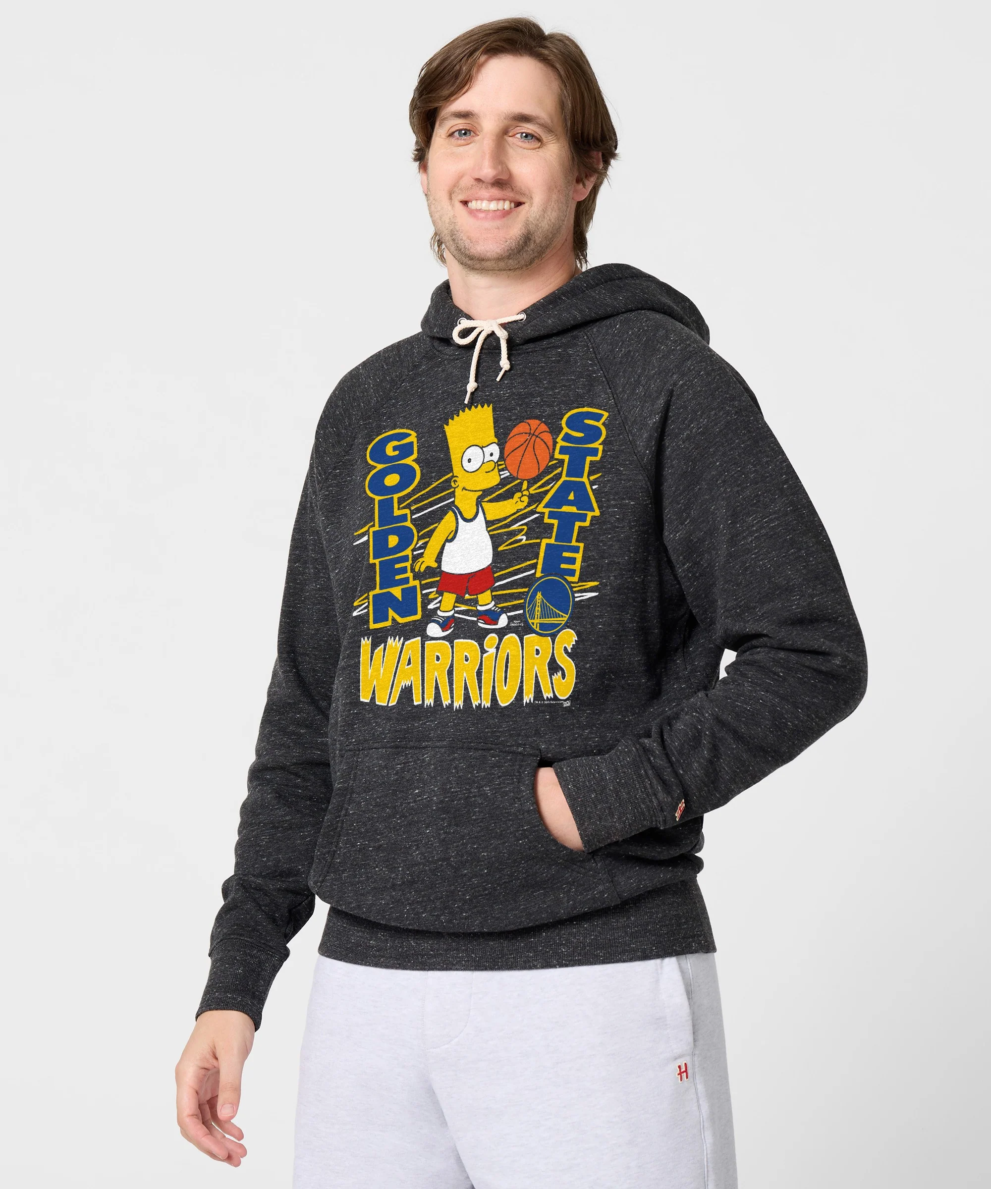 The Simpsons Bart x Golden State Warriors Hoodie - Image 3