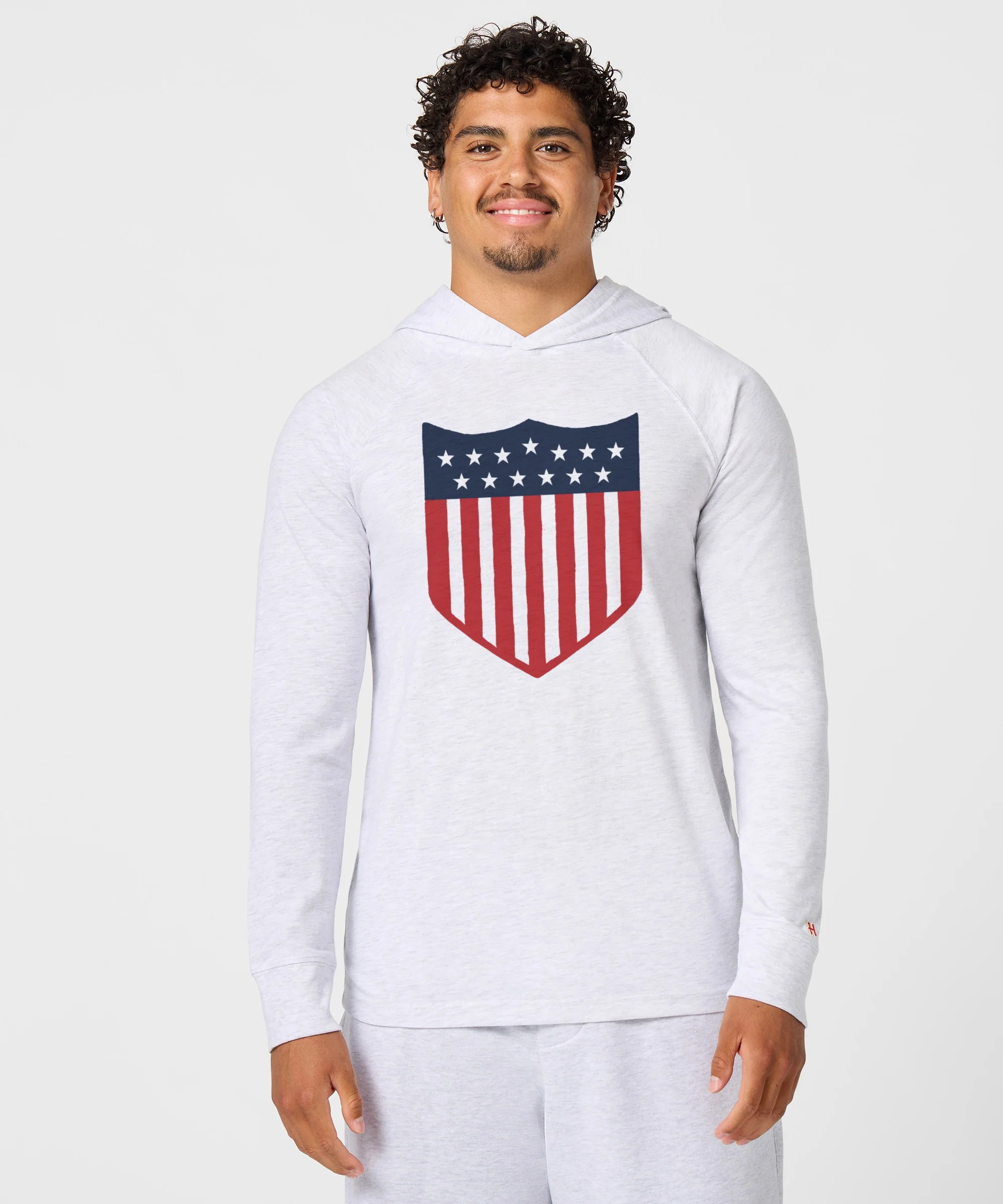 US Soccer 1913 Crest Lightweight Hoodie - Image 3