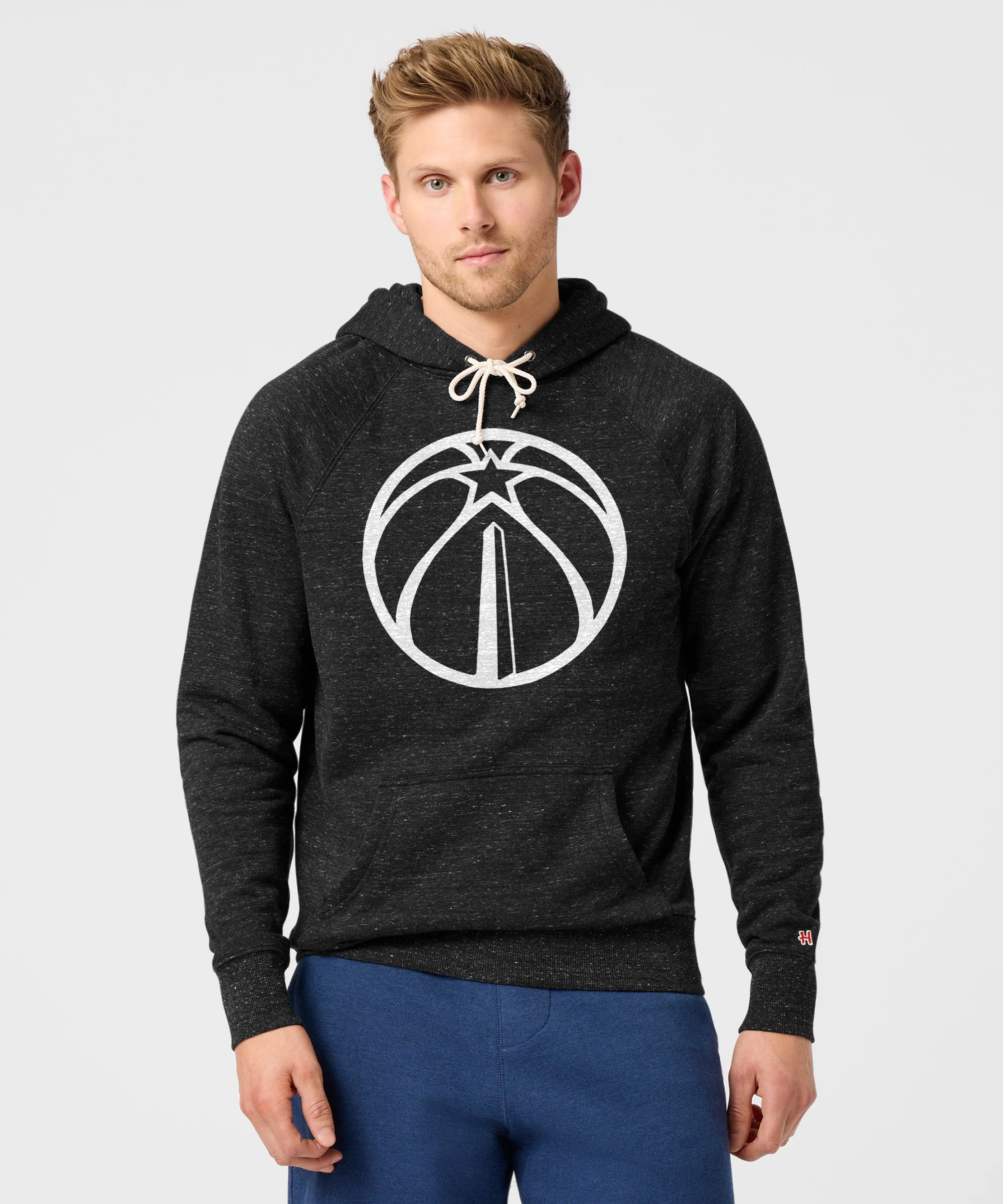 Washington Wizards Blacktop Logo Hoodie - Image 3