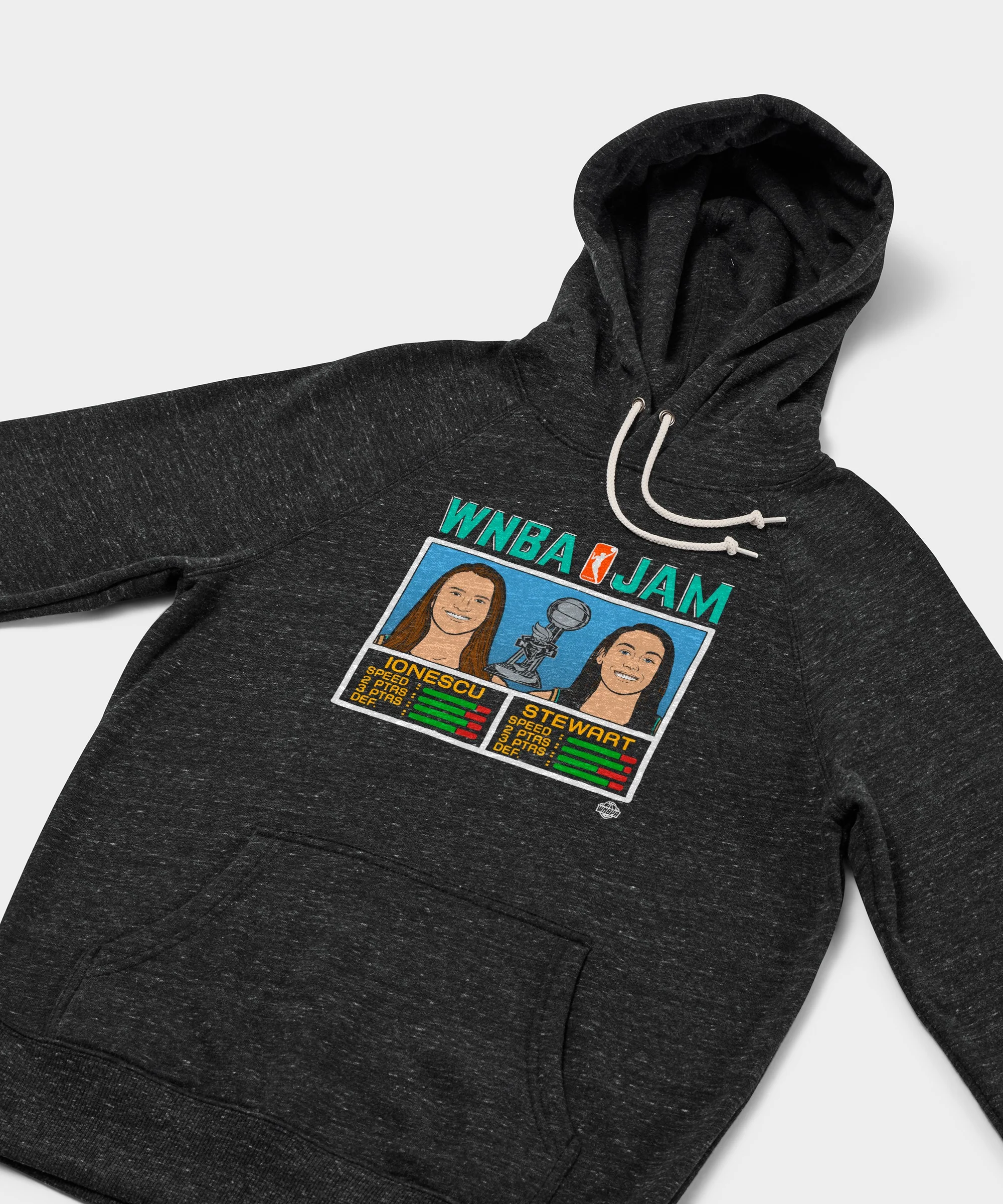 WNBA Jam Liberty 2024 Champs Ionescu And Stewart Hoodie - Image 2