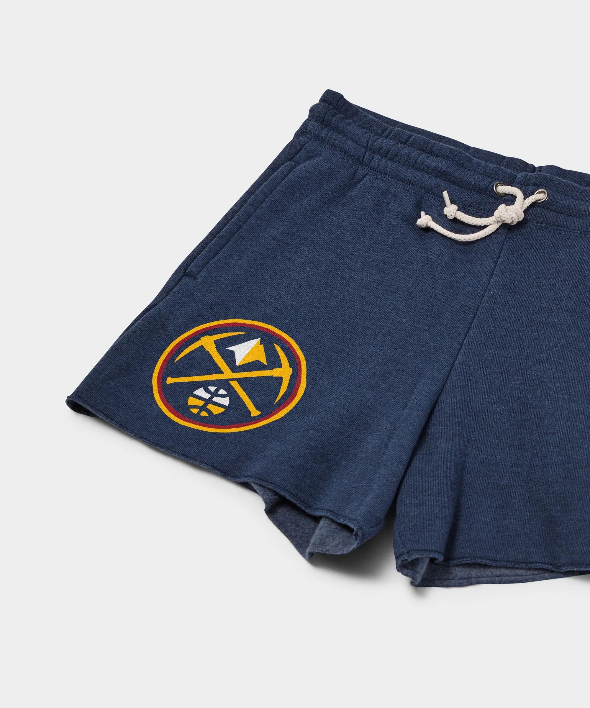 Women's Denver Nuggets Logo Sweat Shorts - Image 2