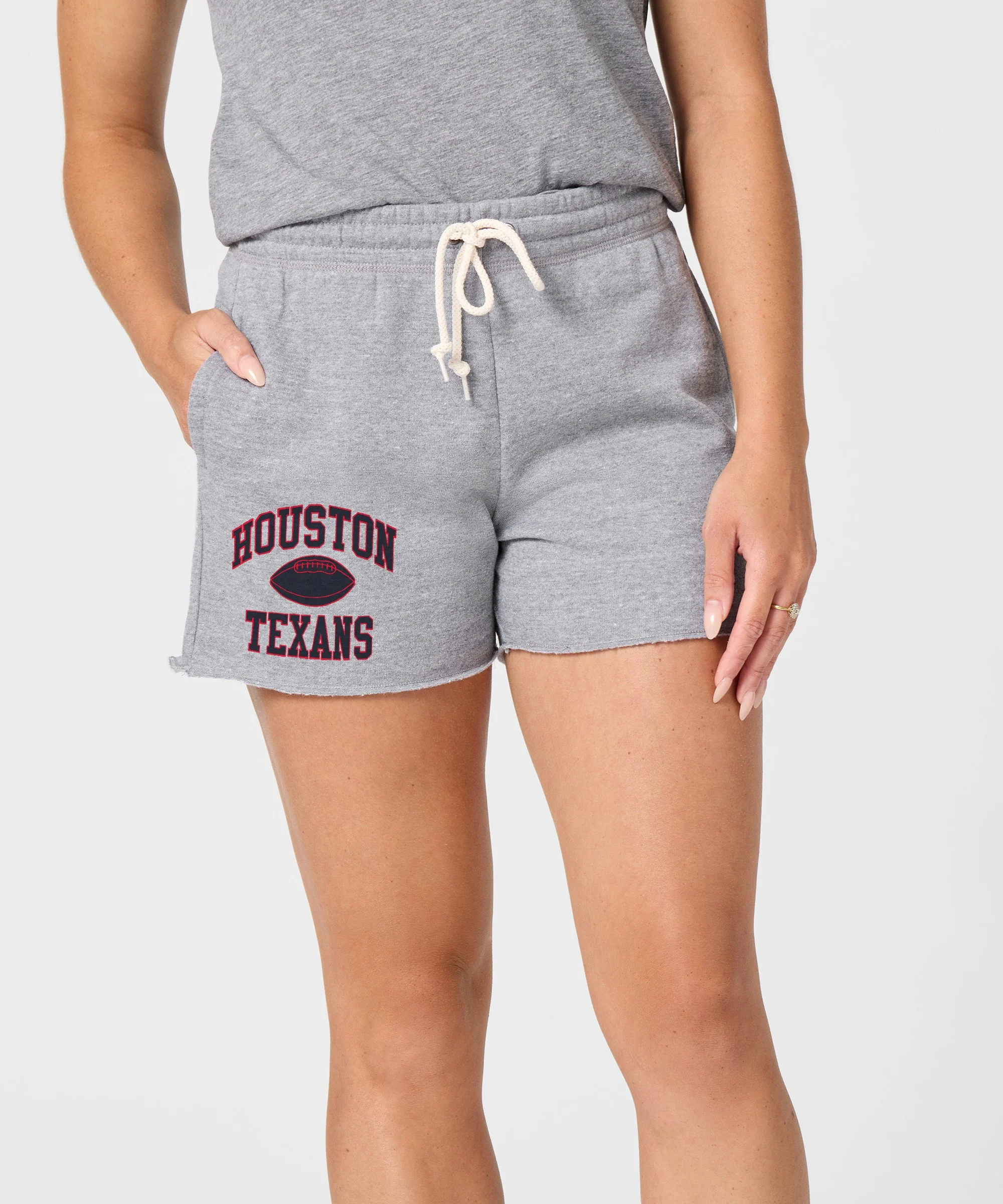 Women's Houston Texans Gridiron Sweat Shorts - Image 3