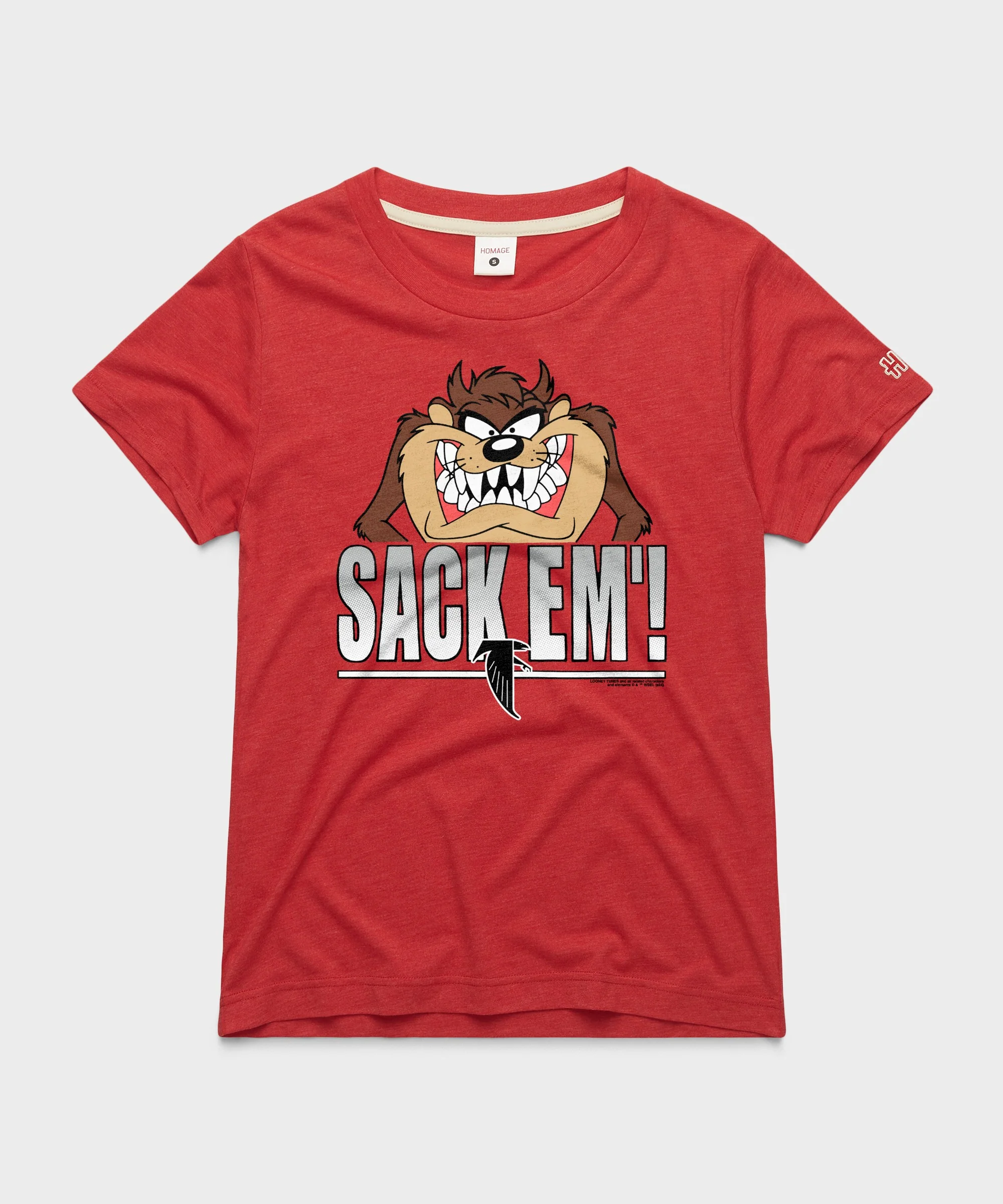 Women's Looney Tunes Taz Sack Em' x Atlanta Falcons
