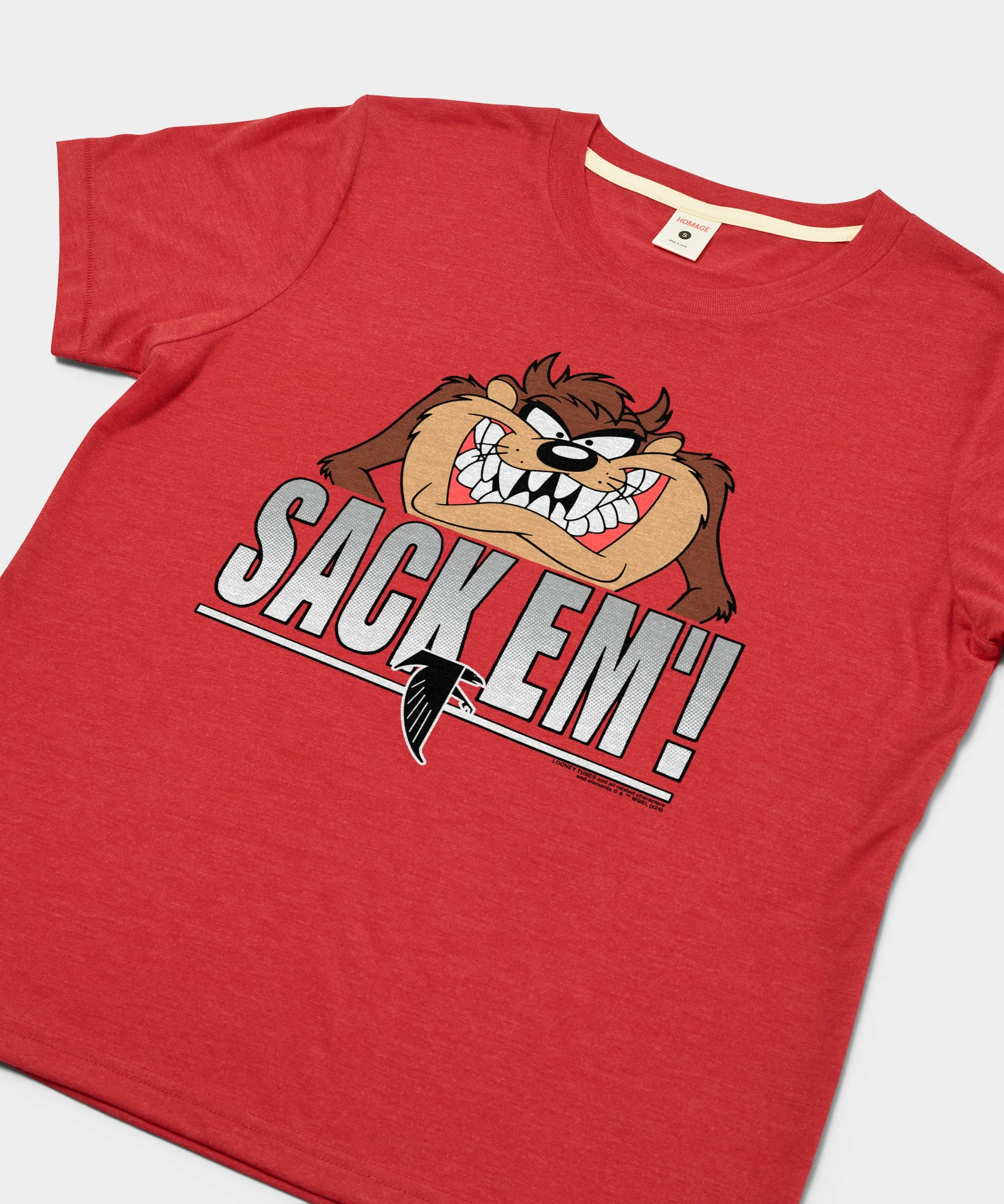 Women's Looney Tunes Taz Sack Em' x Atlanta Falcons - Image 2
