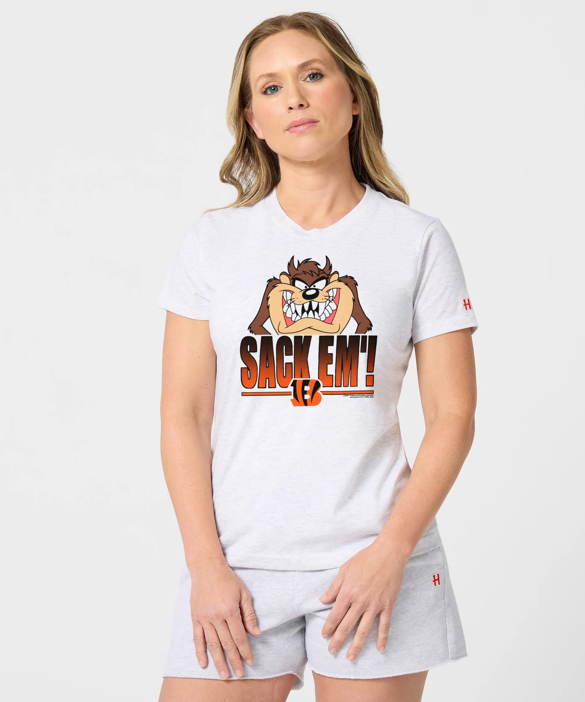 Women's Looney Tunes Taz Sack Em' x Cincinnati Bengals - Image 3