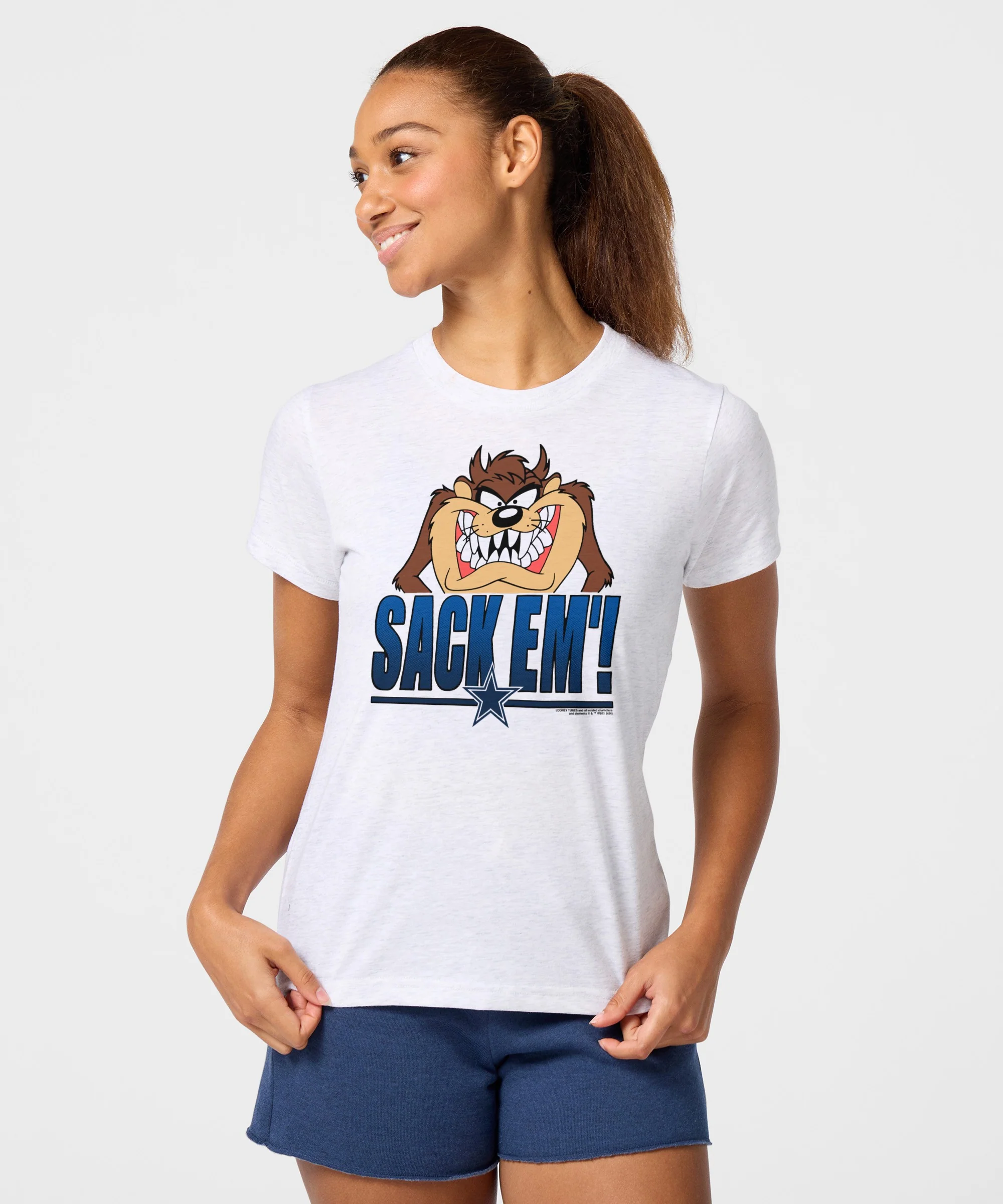 Women's Looney Tunes Taz Sack Em' x Dallas Cowboys - Image 3