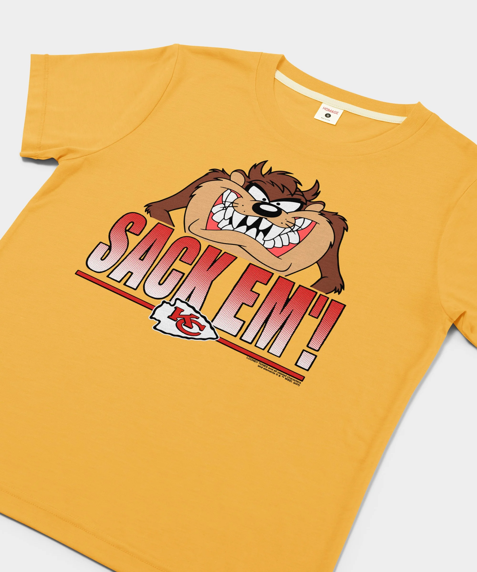 Women's Looney Tunes Taz Sack Em' x Kansas City Chiefs - Image 2