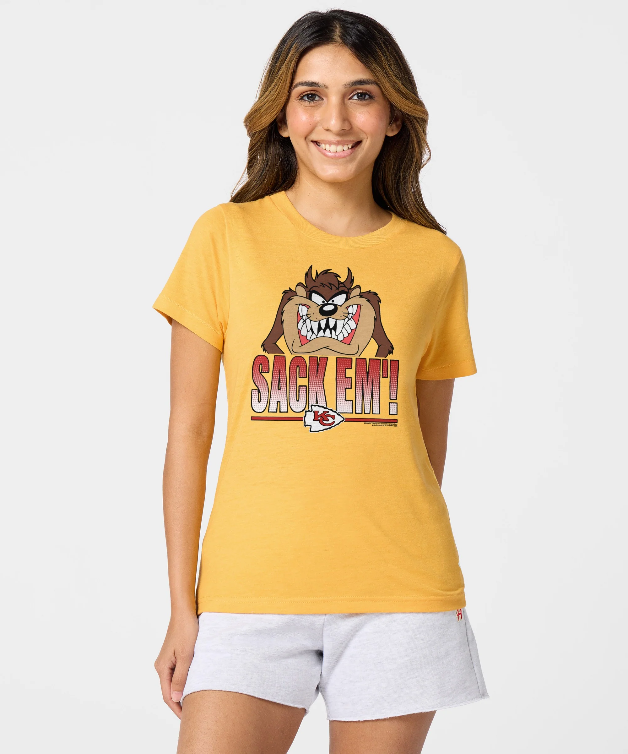 Women's Looney Tunes Taz Sack Em' x Kansas City Chiefs - Image 3