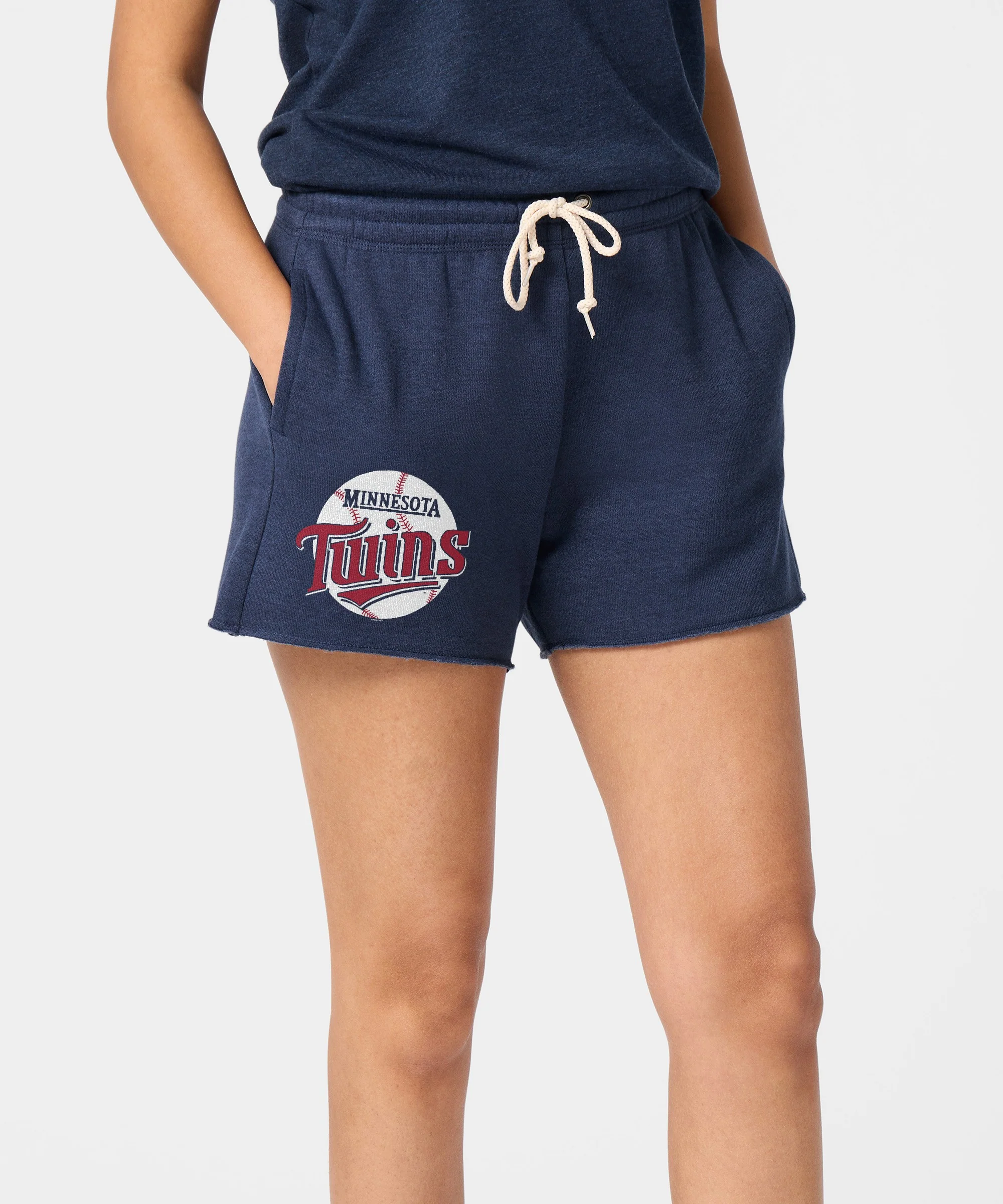 Women's Minnesota Twins '87 Sweat Shorts - Image 3
