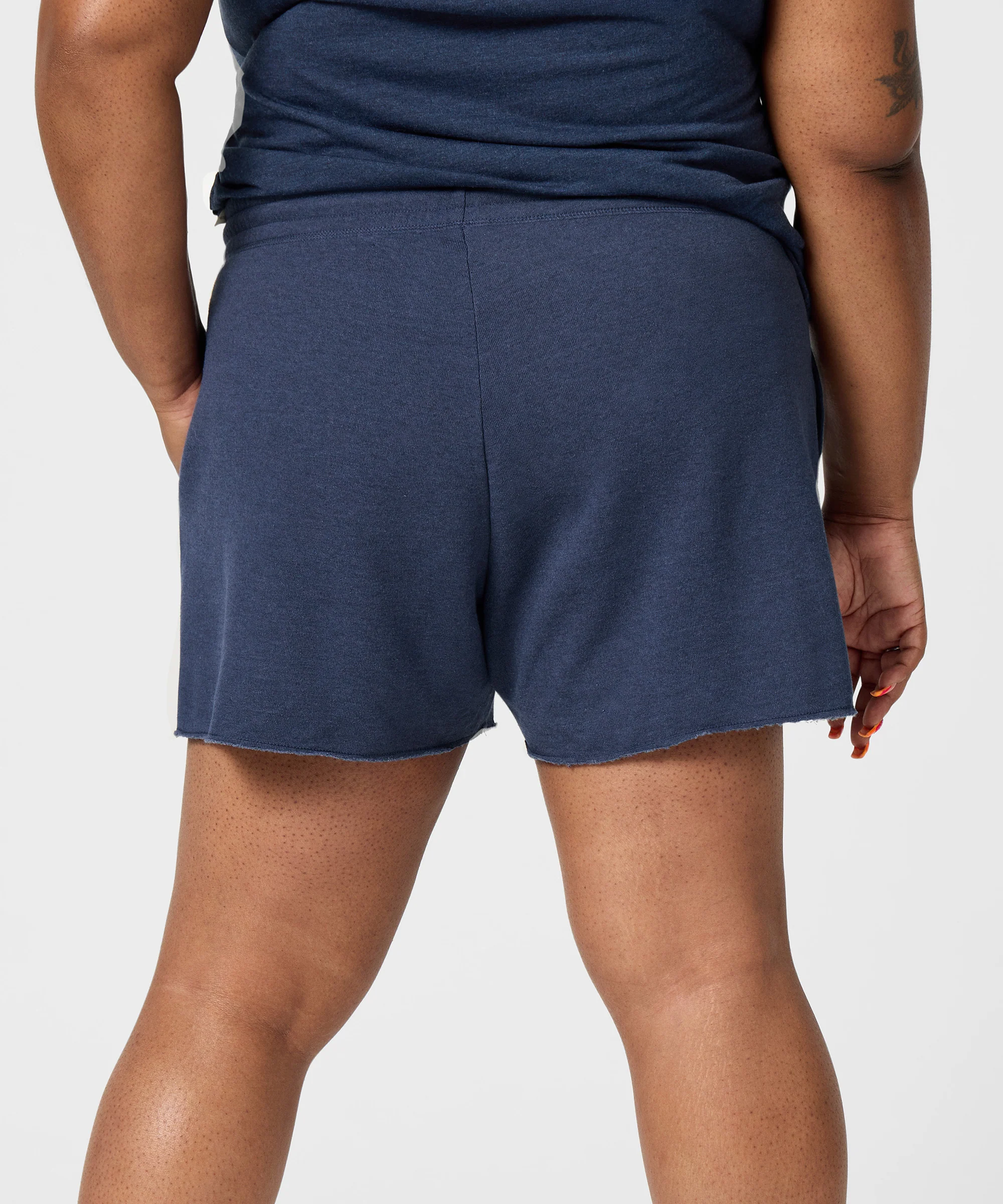 Women's Oklahoma City Thunder Arch Sweat Shorts - Image 4