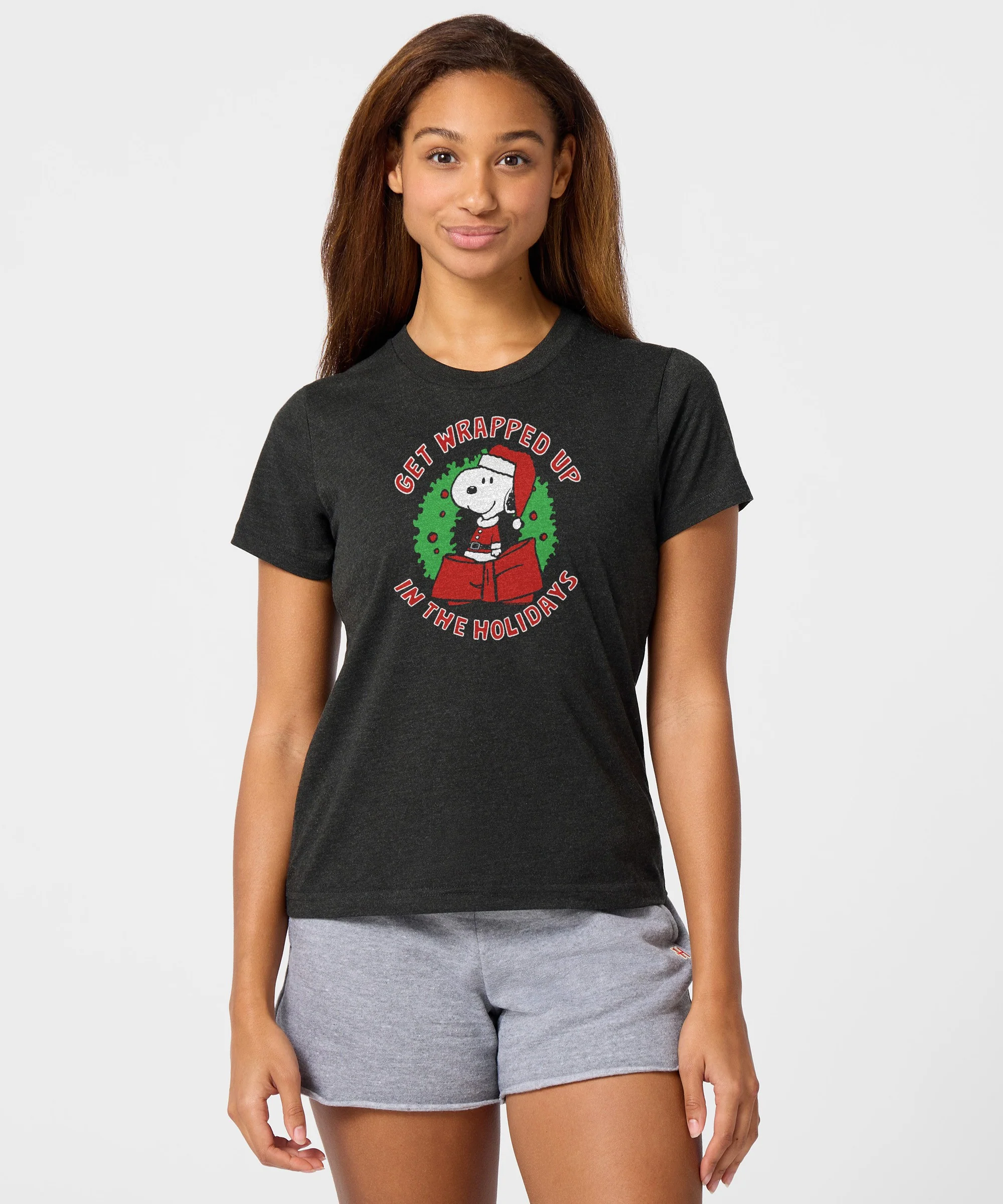 Women's Peanuts Snoopy Get Wrapped Up In The Holidays - Image 3
