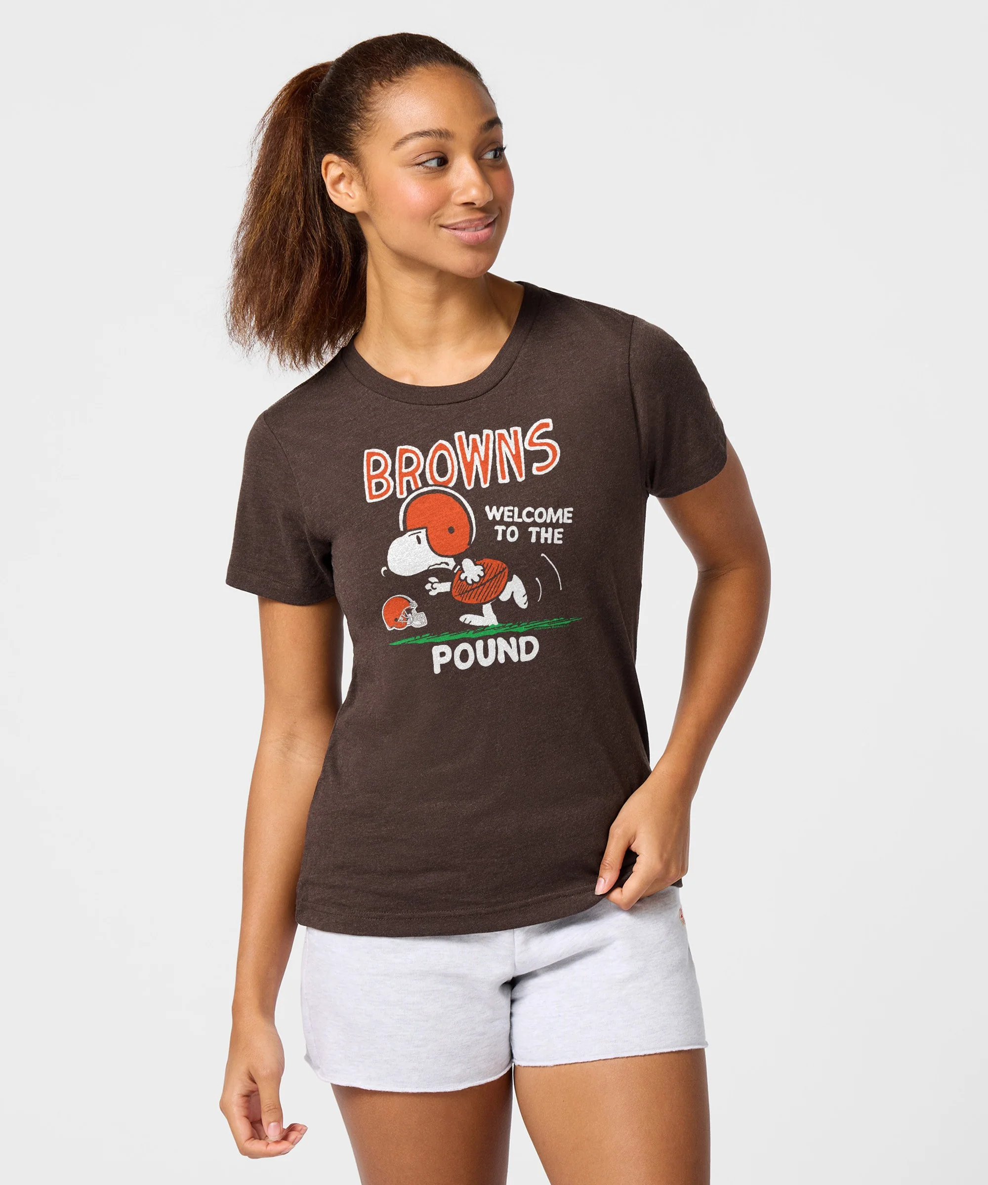 Women's Peanuts x Cleveland Browns Welcome To The Pound - Image 3