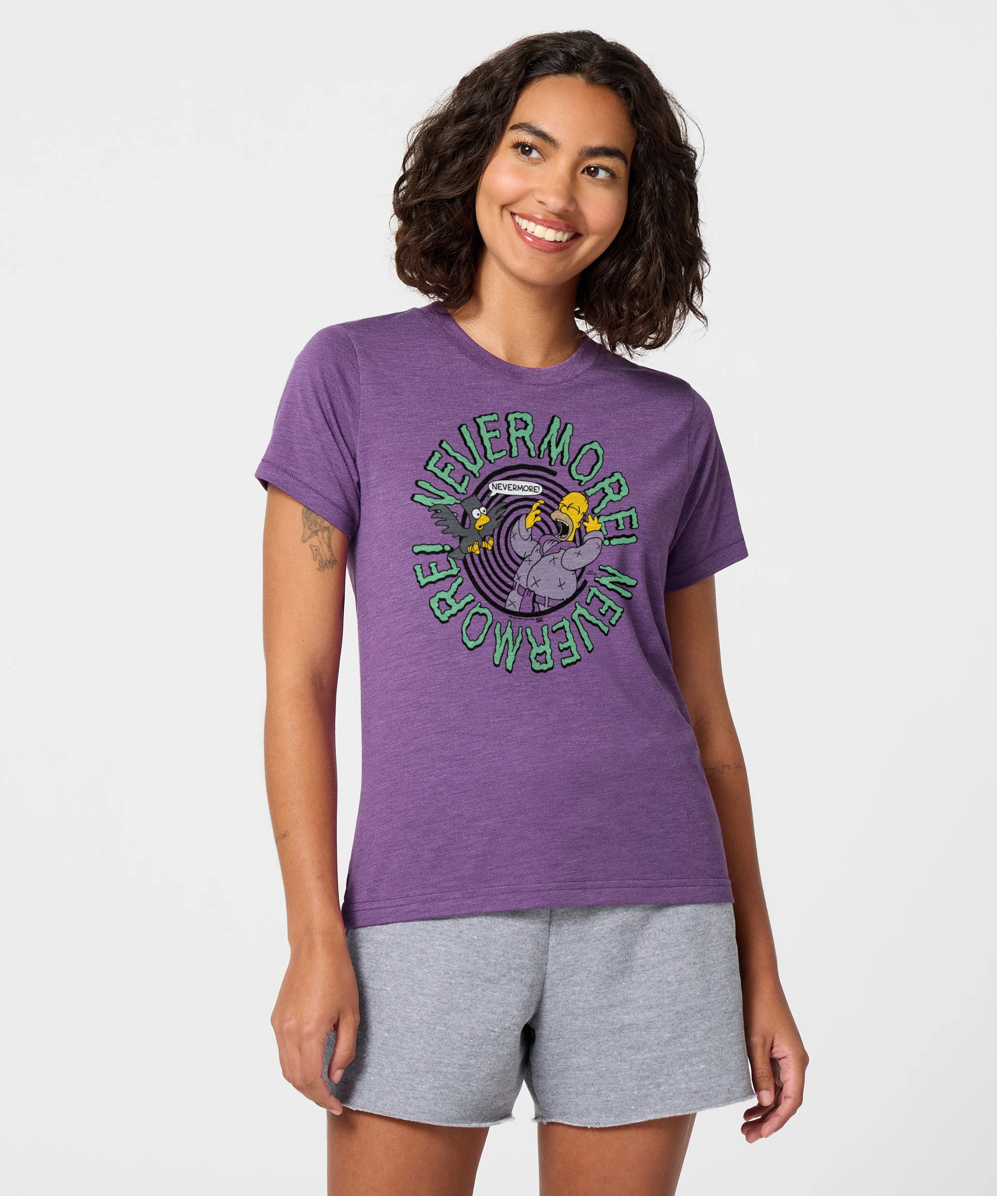 Women's The Simpsons Nevermore! - Image 3