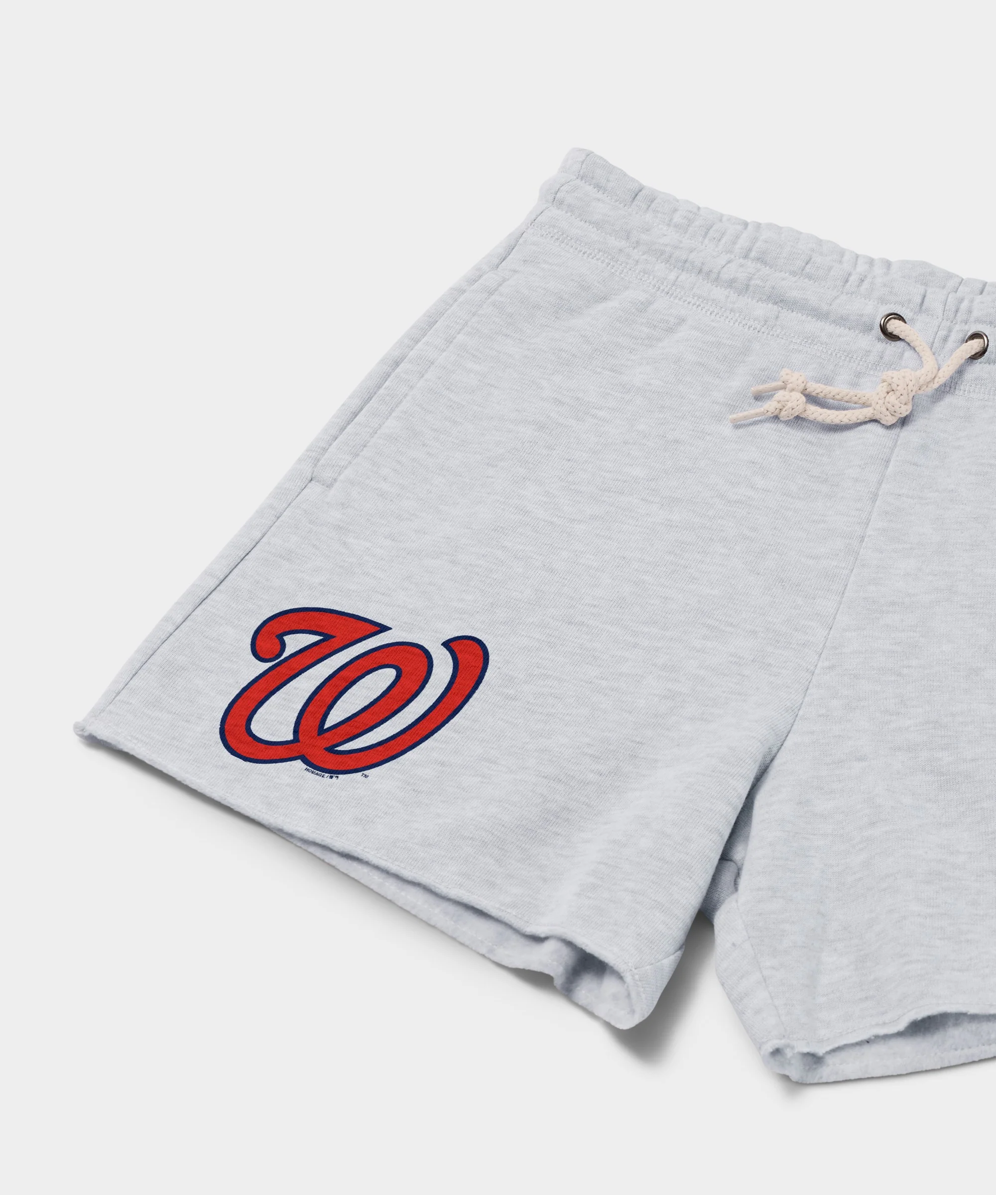 Women's Washington Nationals Jersey Logo '11 Sweat Shorts - Image 2