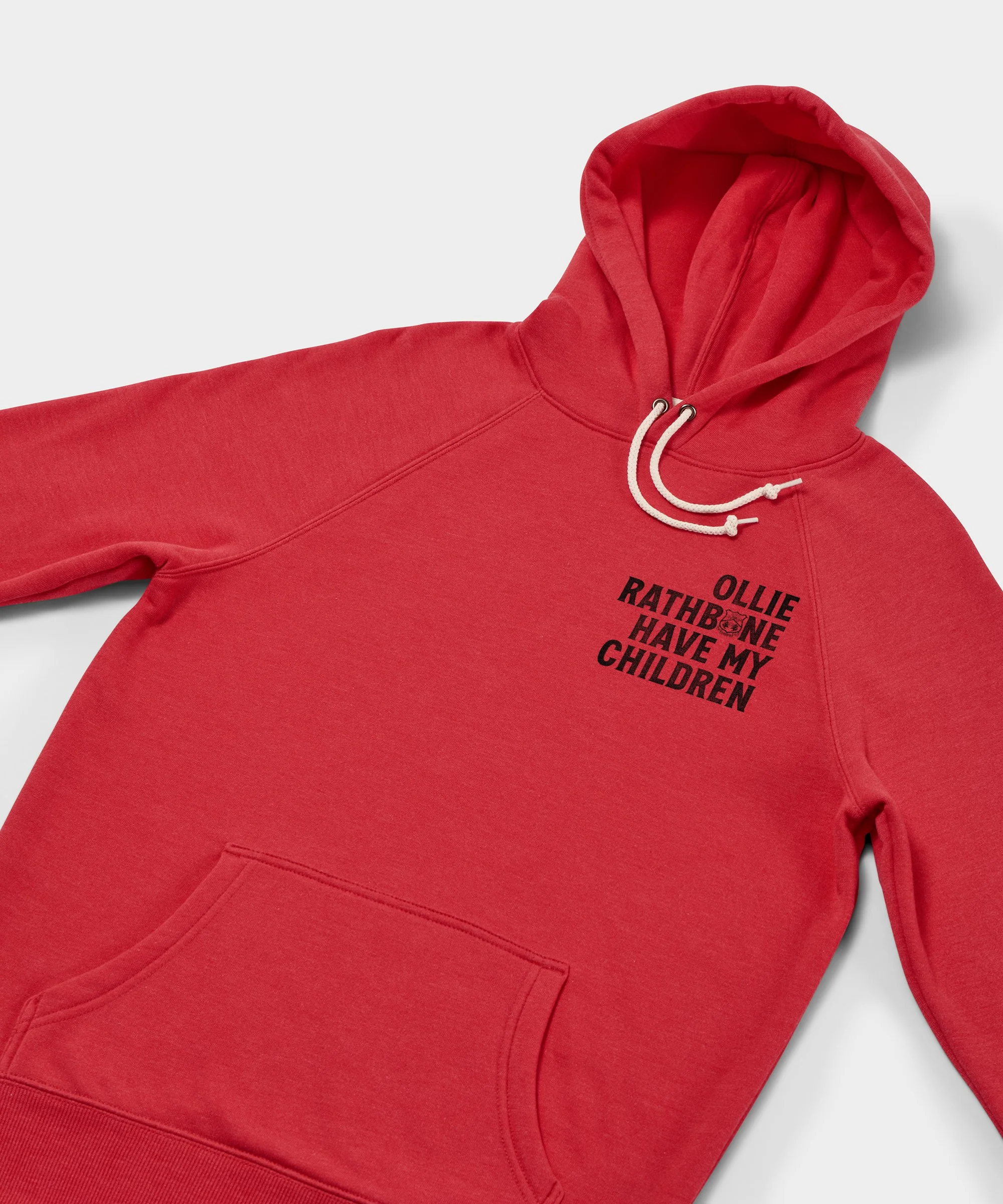 Wrexham AFC Ollie Rathbone Have My Children Left Chest Hoodie - Image 2