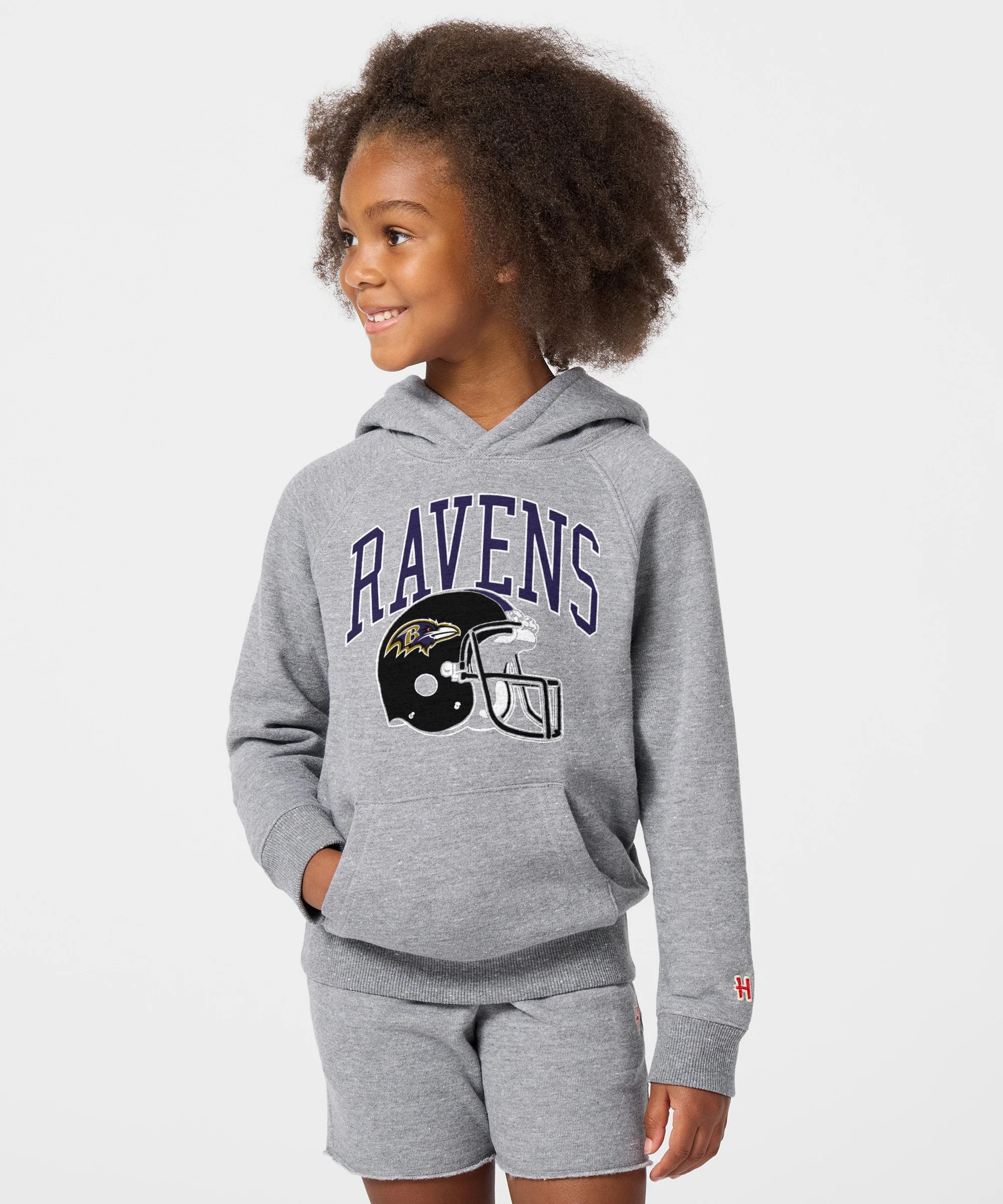 Youth Baltimore Ravens Helmet Hoodie - Image 3
