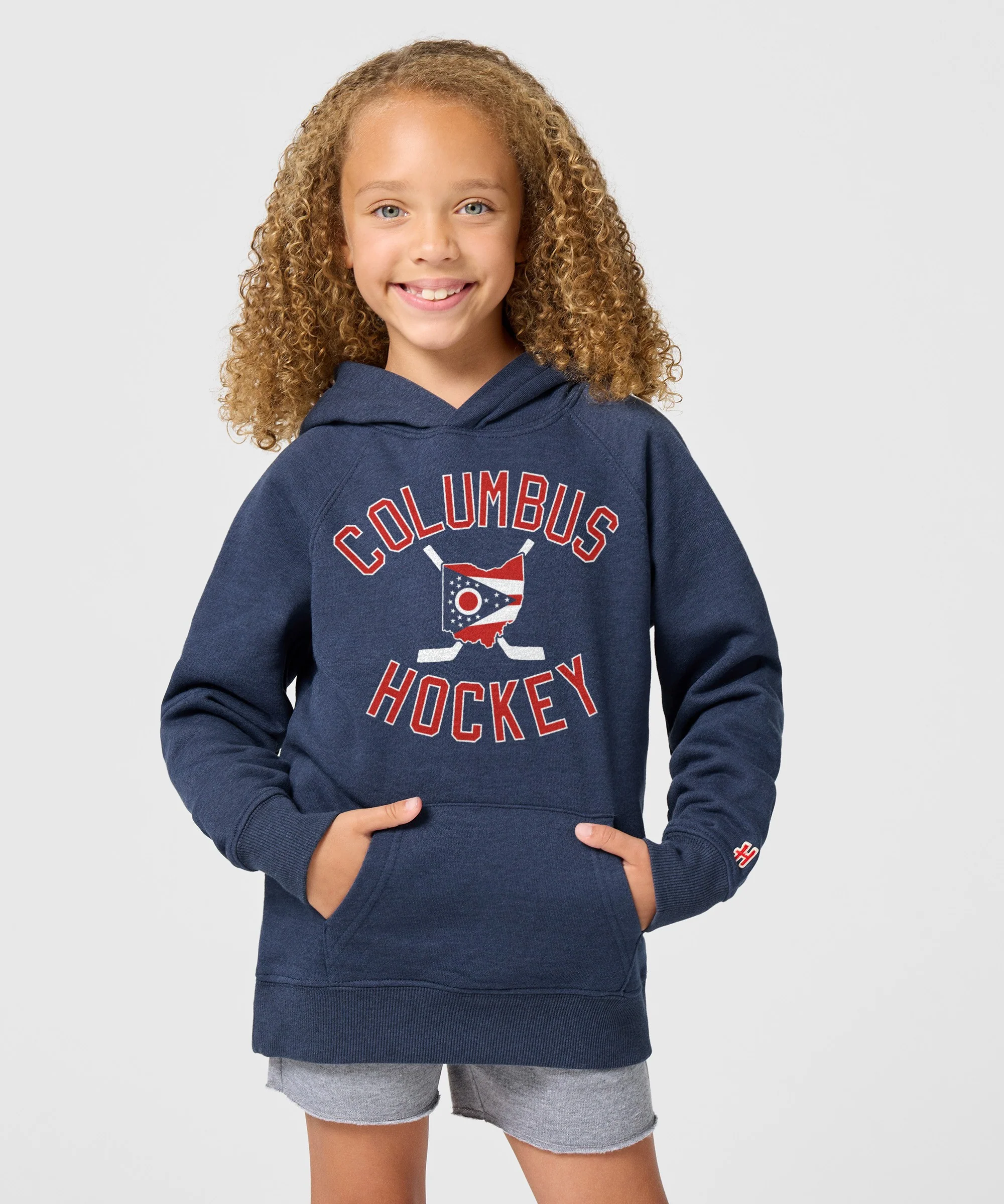 Youth Columbus Ohio Hockey Hoodie - Image 3