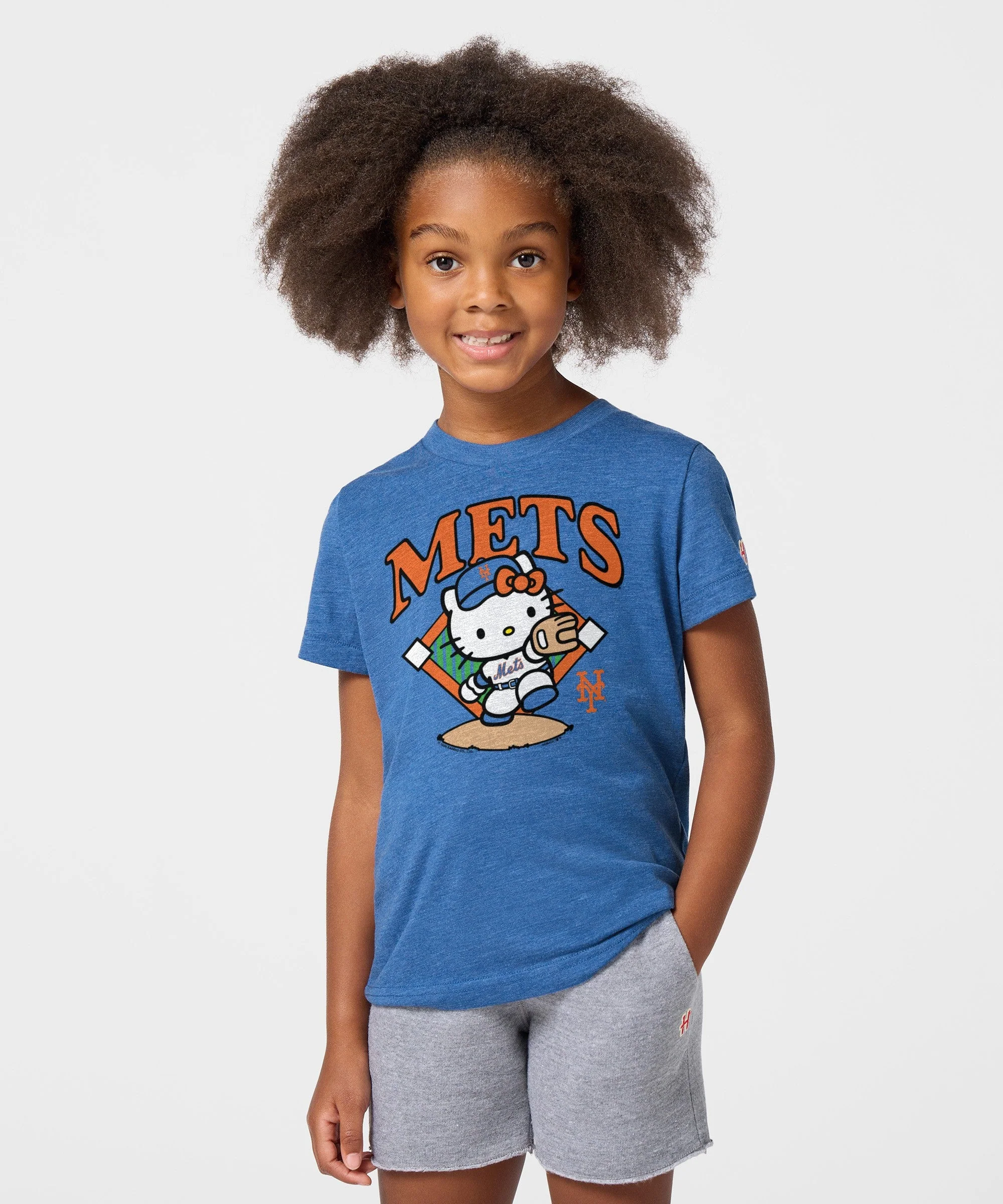 Youth Hello Kitty x New York Mets Throw - Image 3