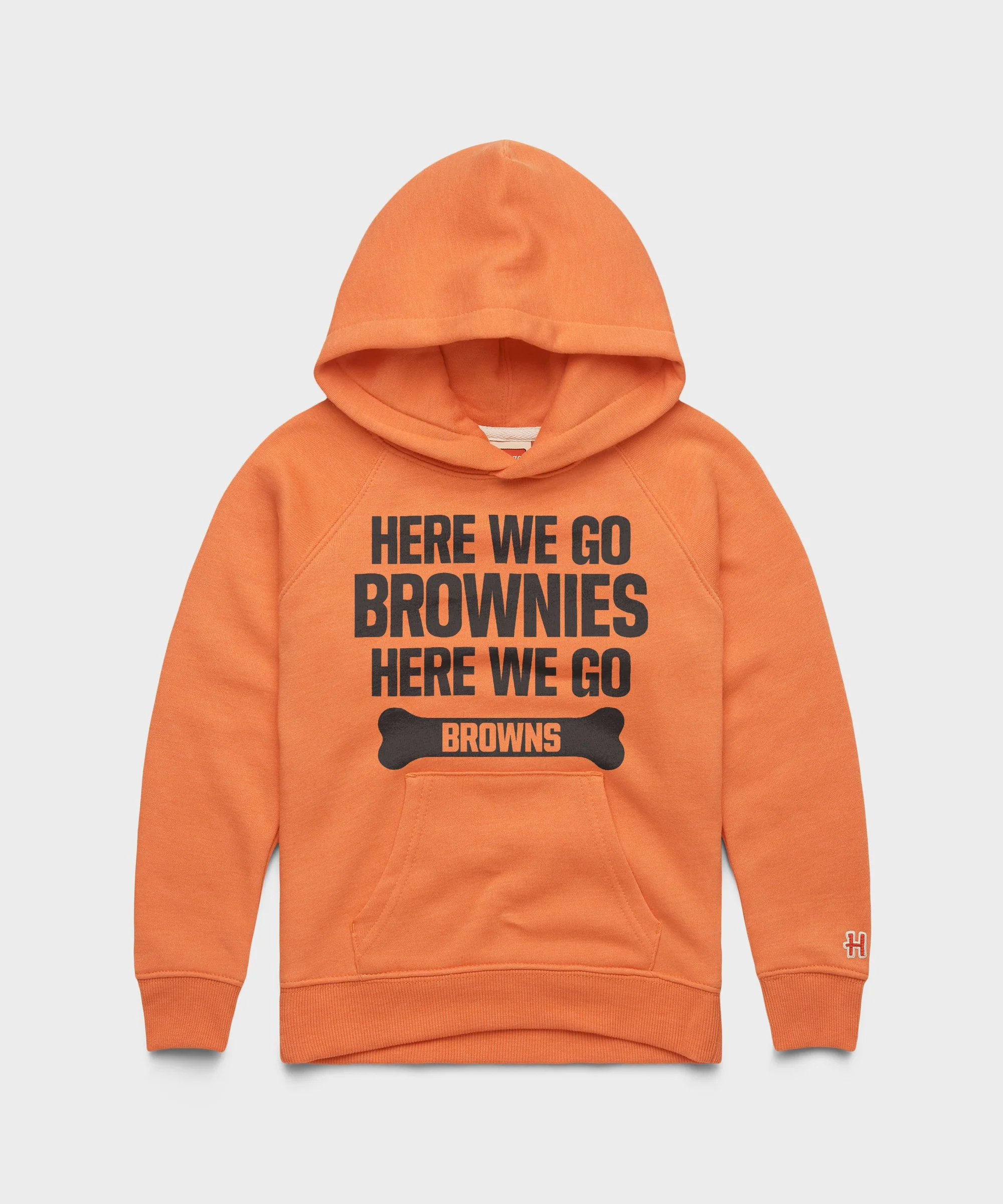 Youth Here We Go Brownies Here We Go Hoodie