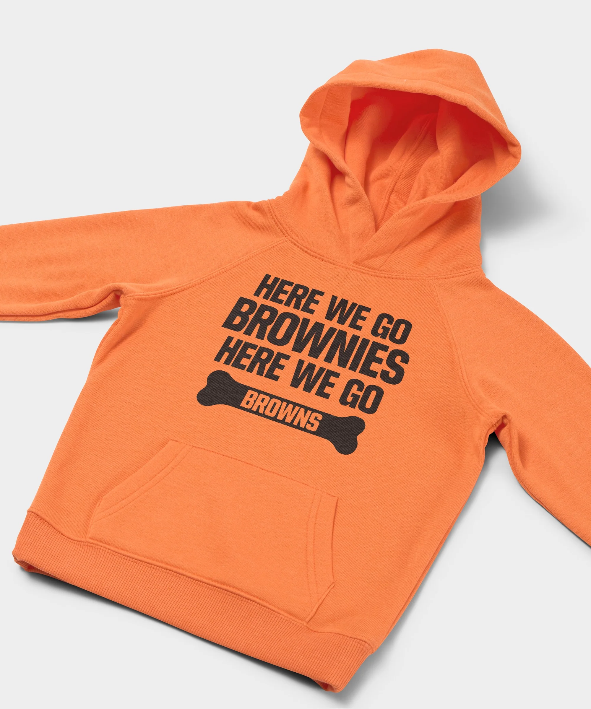 Youth Here We Go Brownies Here We Go Hoodie - Image 2