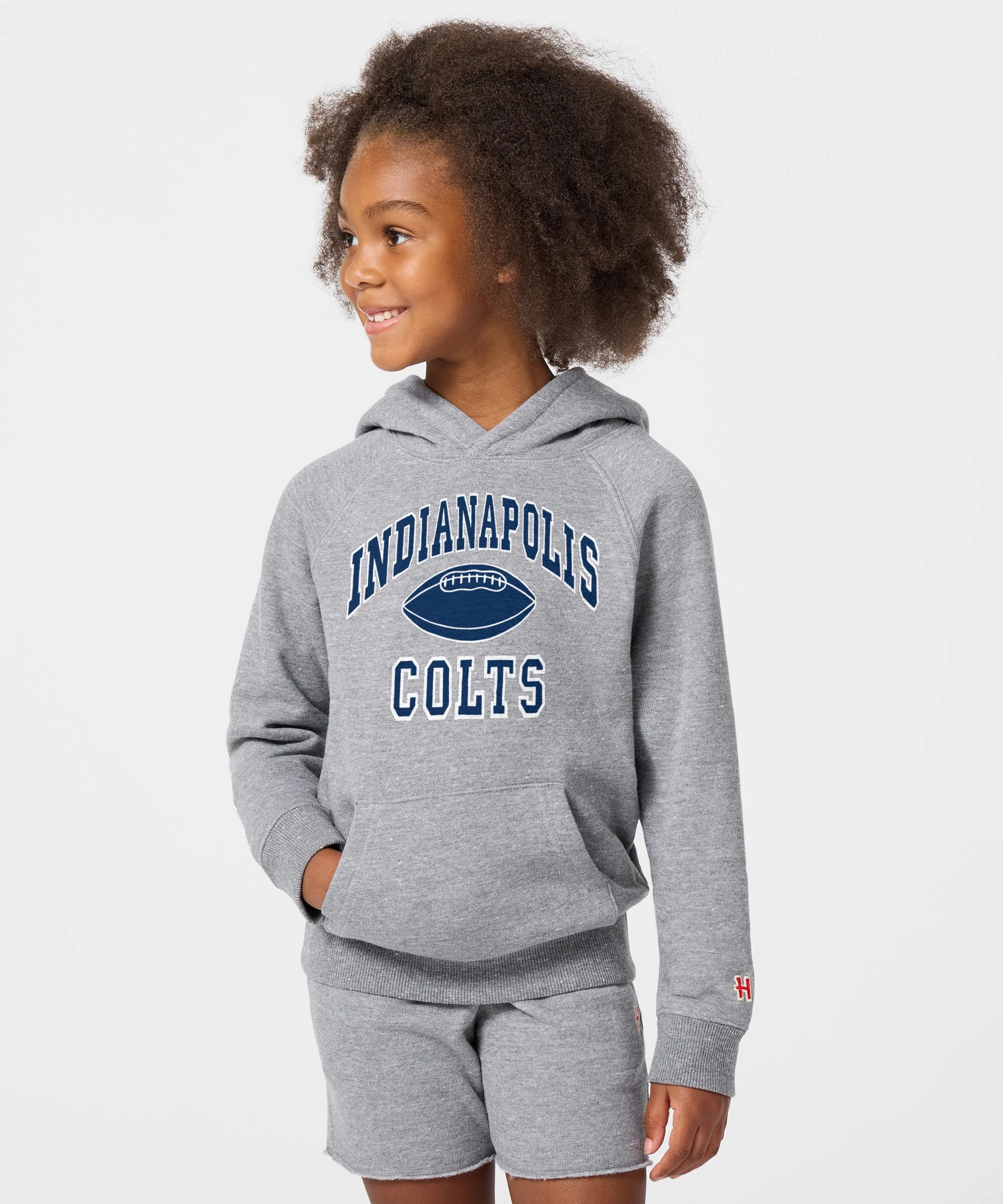 Youth Indianapolis Colts Gridiron Hoodie - Image 3