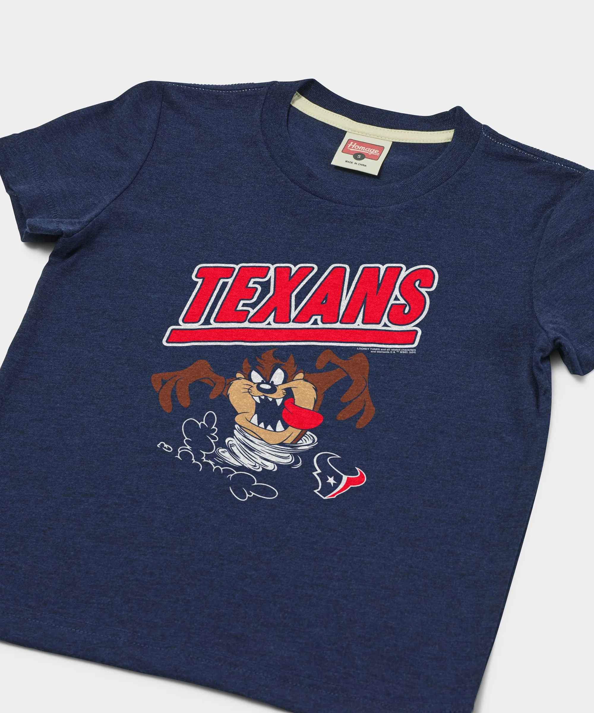 Youth Looney Tunes Taz x Houston Texans - Image 2