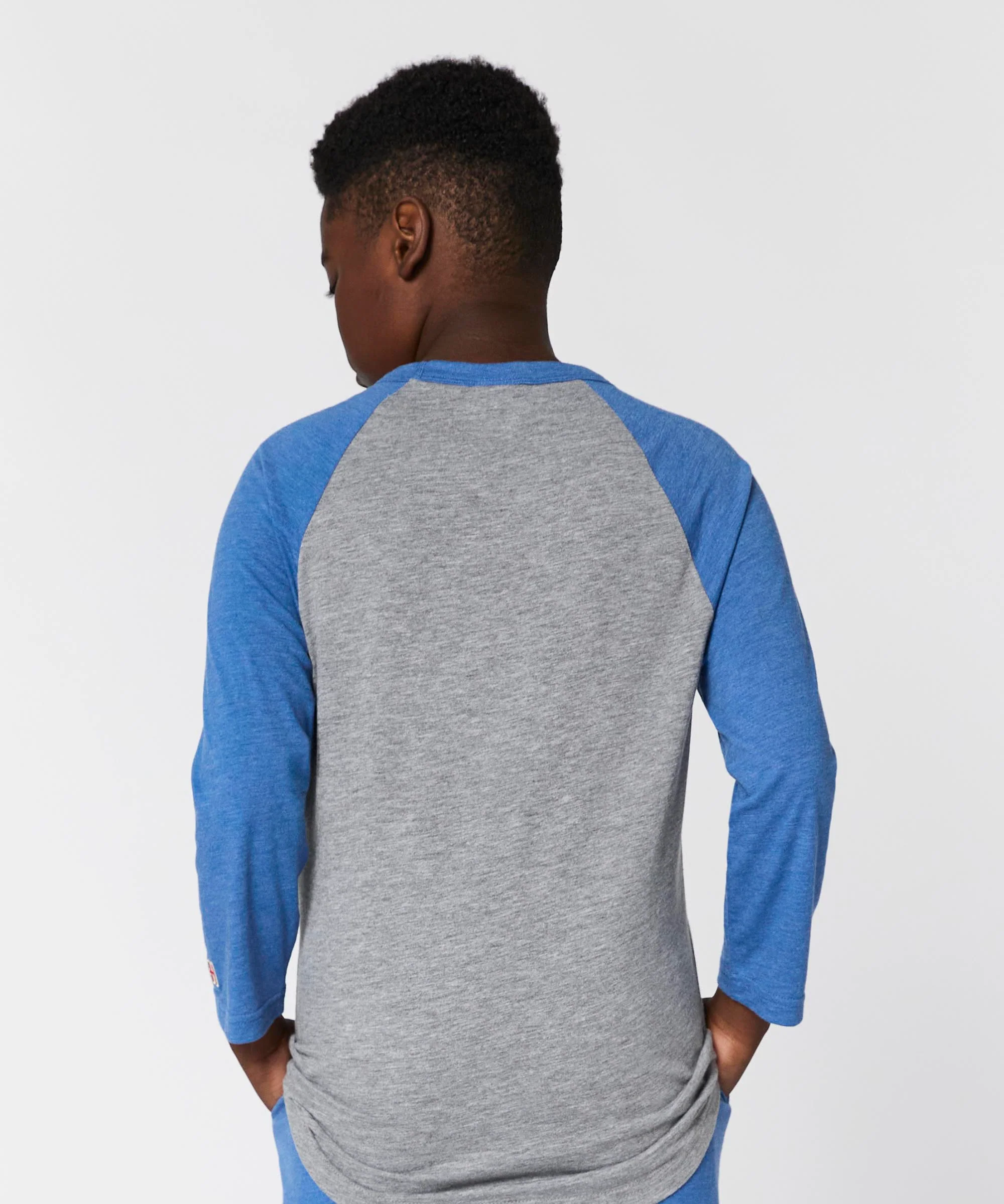 Youth Los Angeles Chargers Big Helmet Raglan - Image 4
