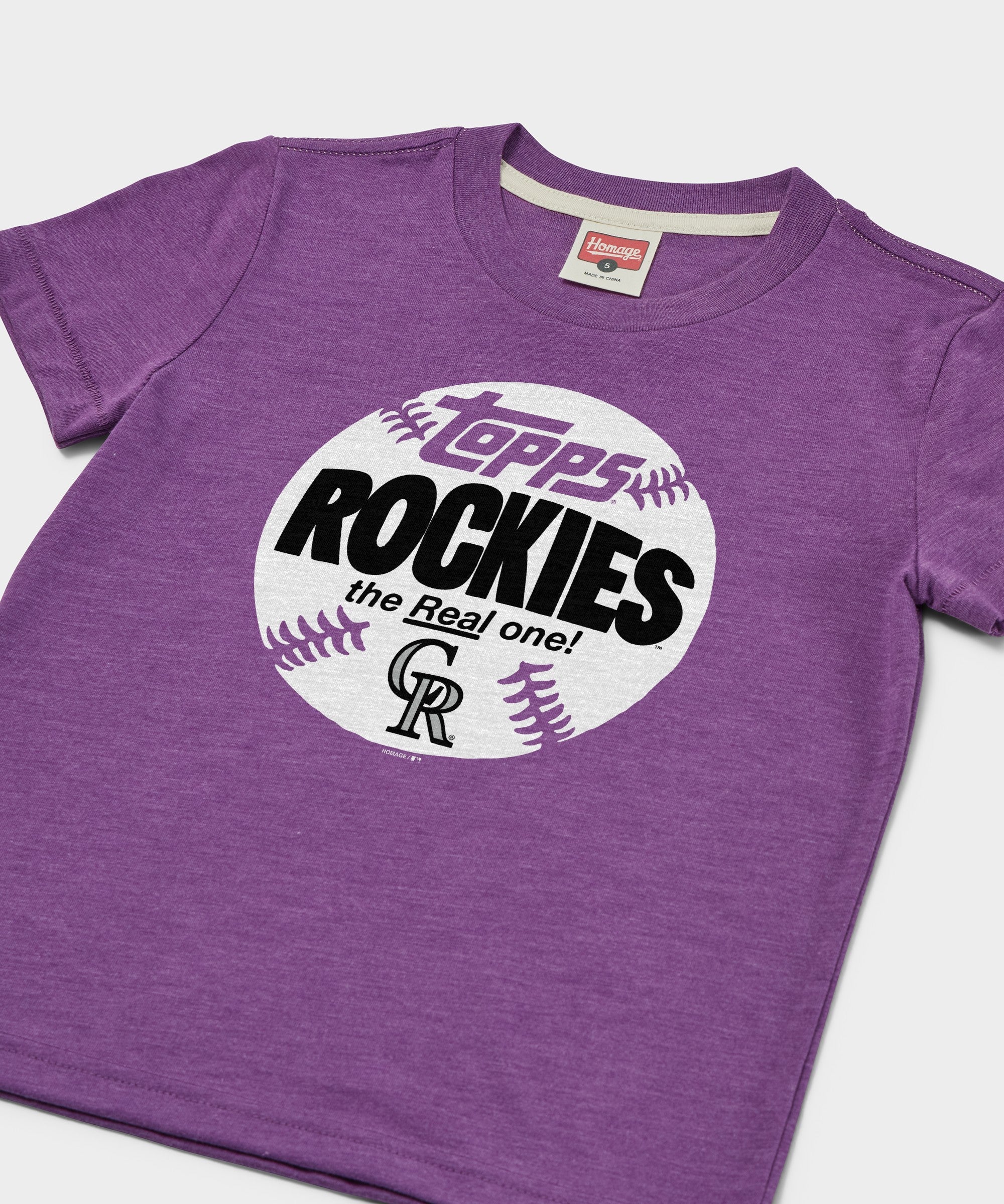 Youth MLB x Topps Baseball The Real One Colorado Rockies - Image 2