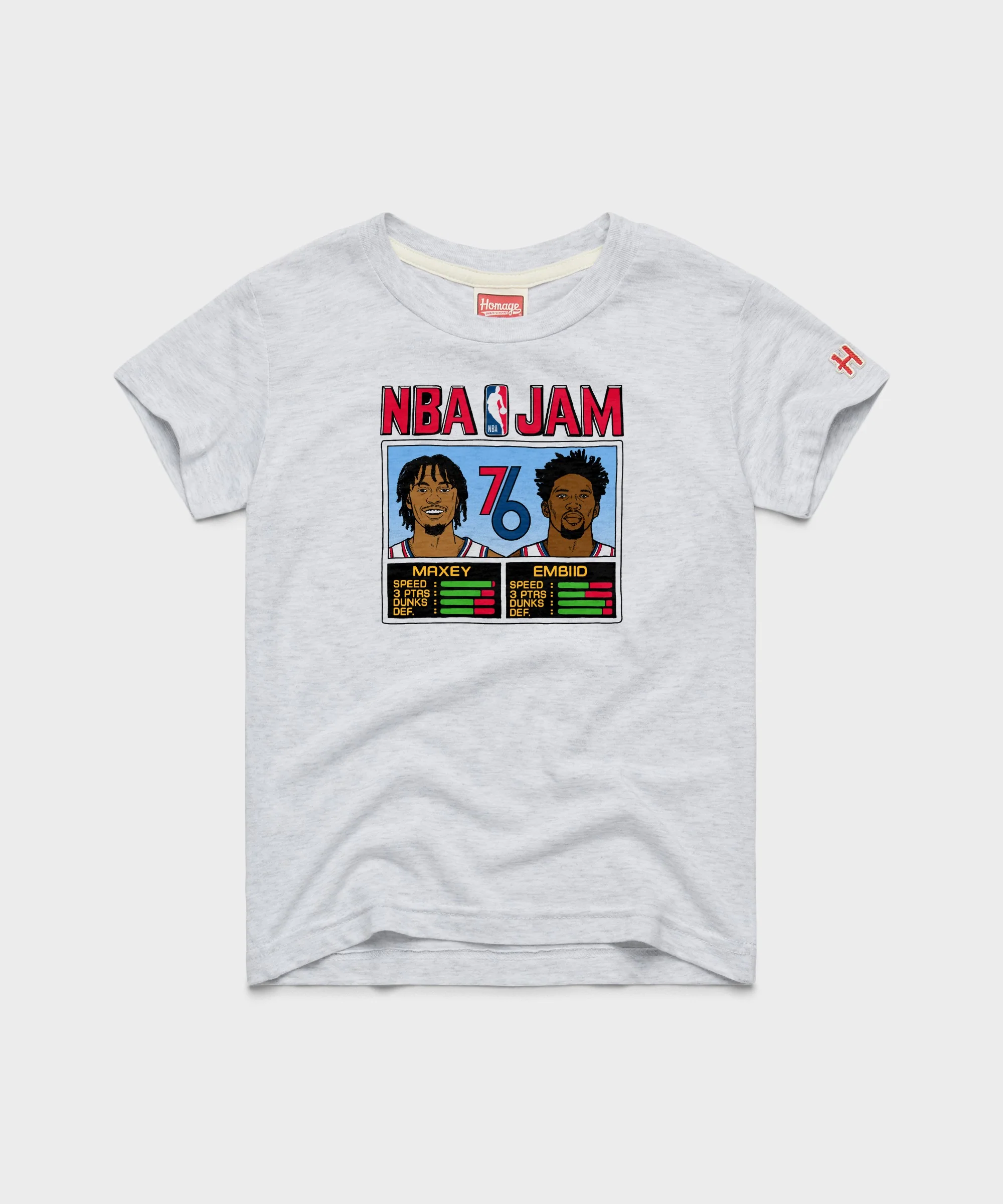 Youth NBA Jam 76ers City Maxey And Embiid
