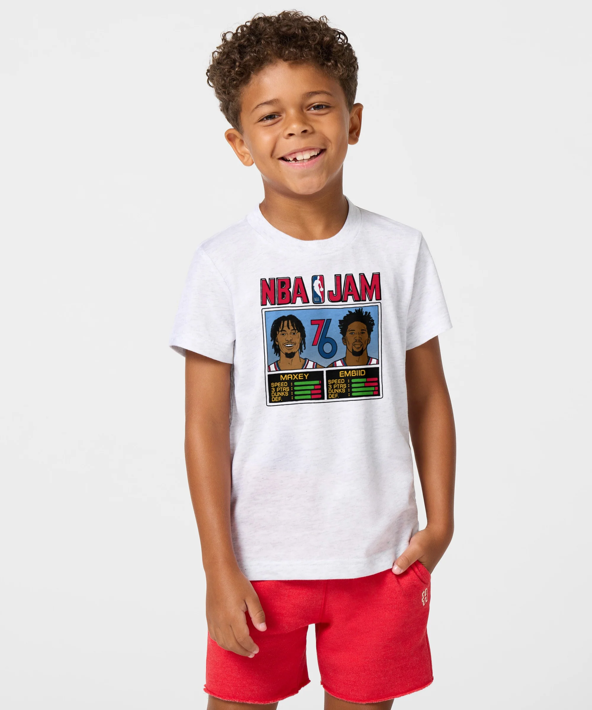 Youth NBA Jam 76ers City Maxey And Embiid - Image 3