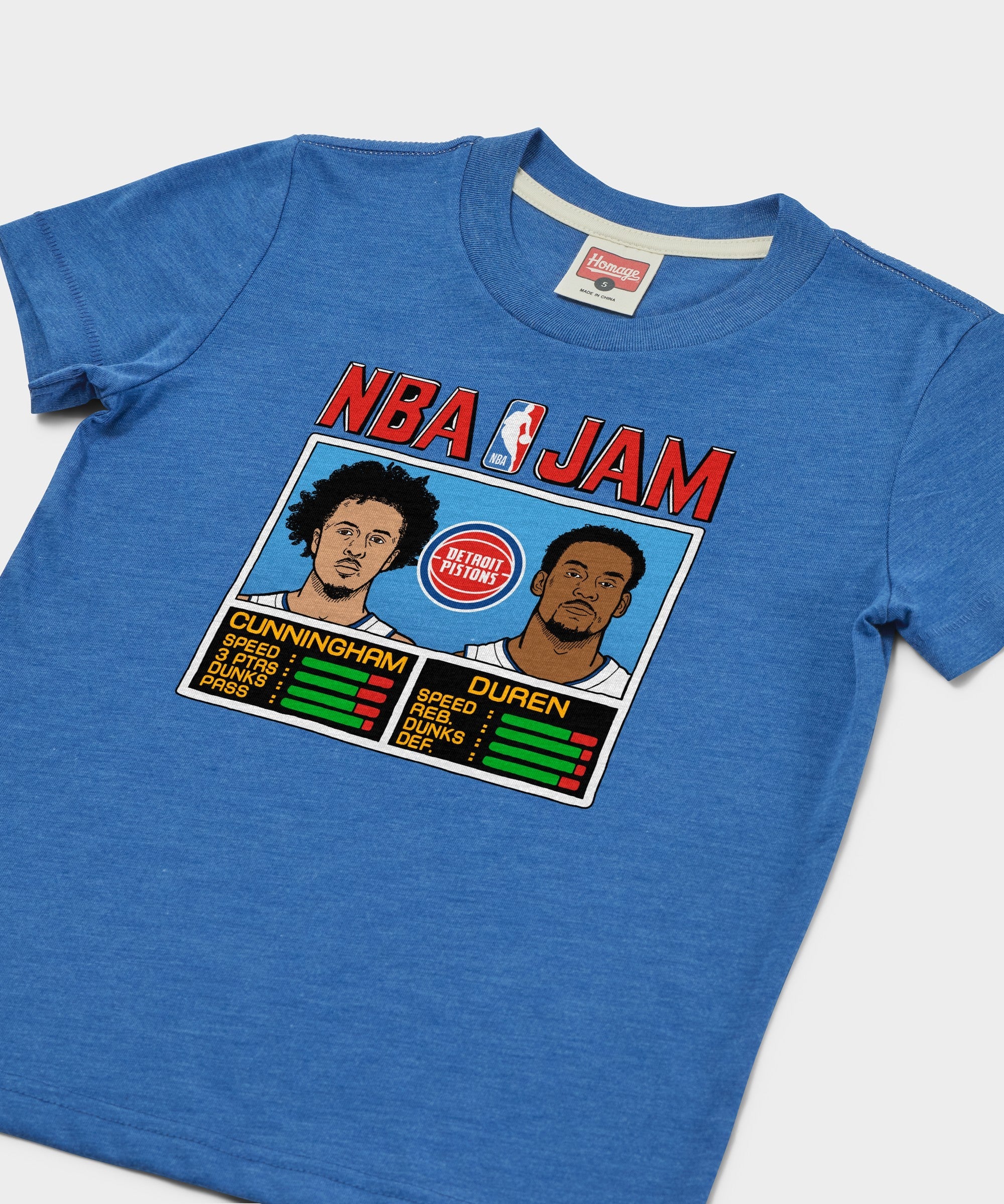 Youth NBA Jam Pistons Cunningham And Duren - Image 2
