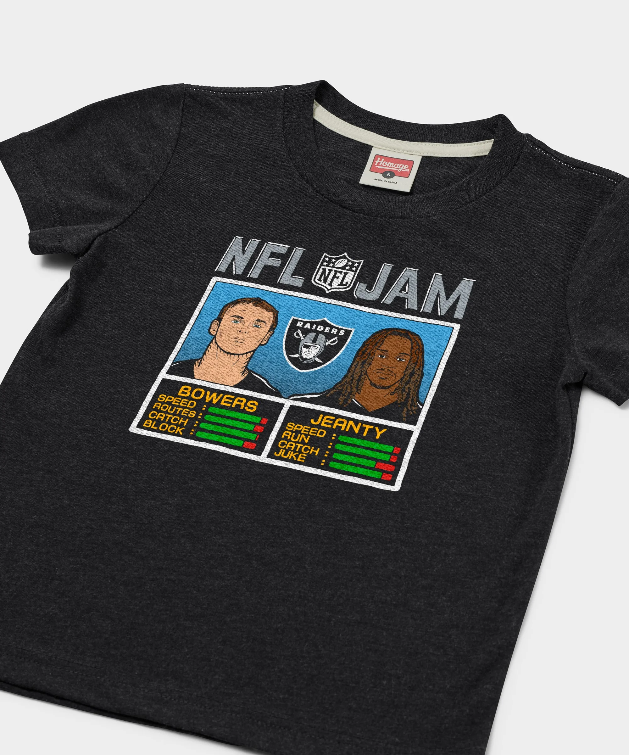 Youth NFL Jam Raiders Bowers And Jeanty - Image 2