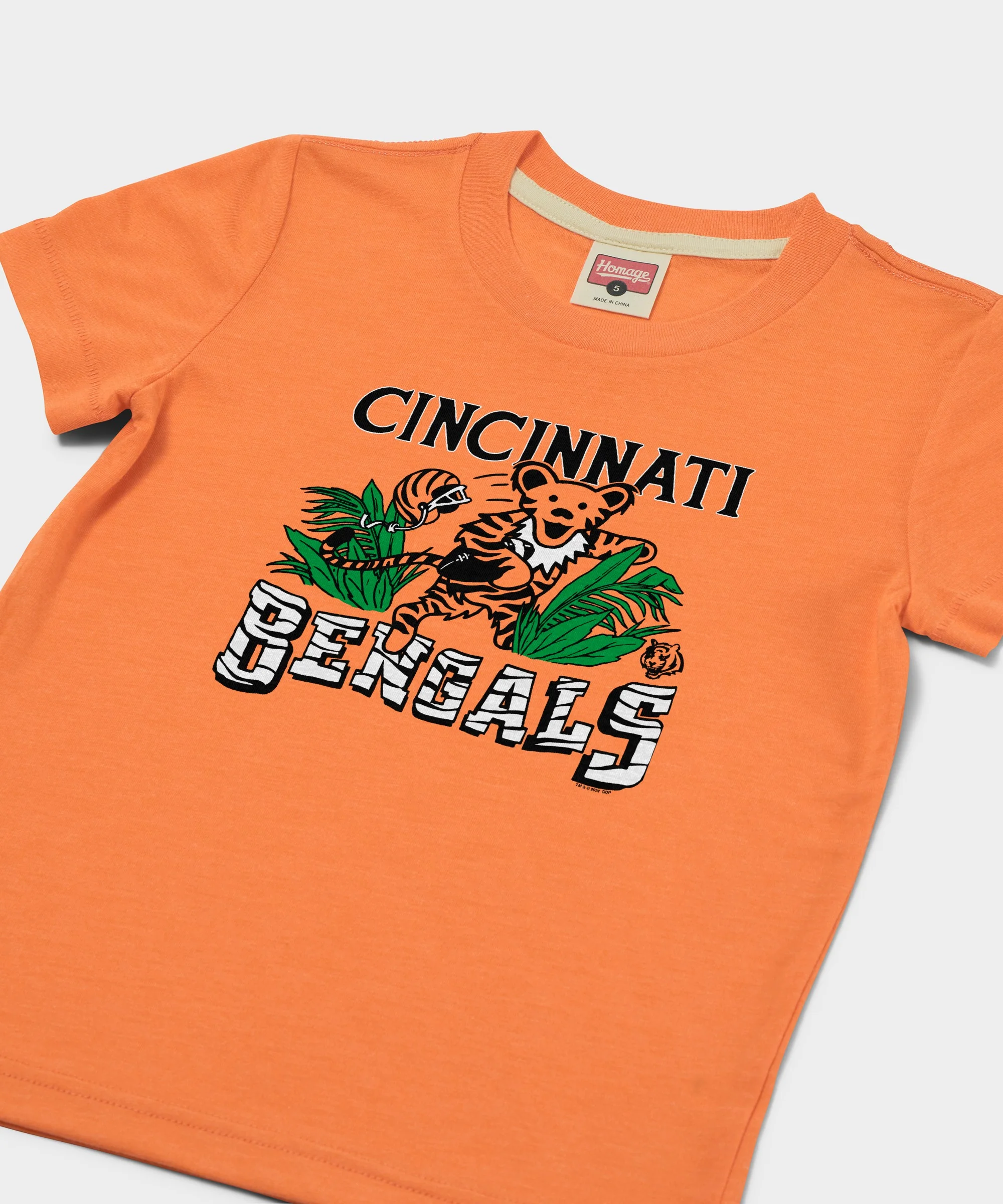 Youth NFL x Grateful Dead x Bengals - Image 2