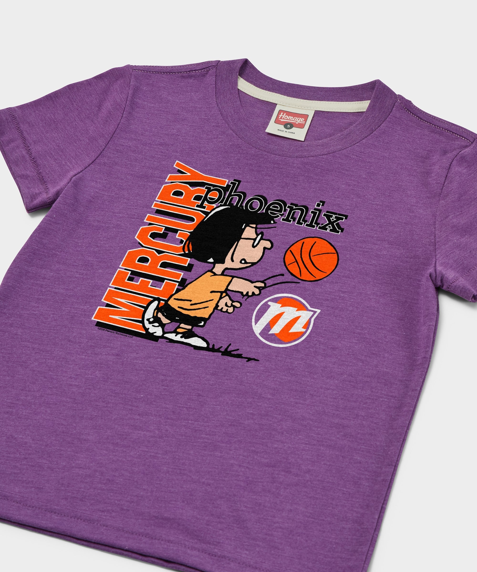 Youth Peanuts Marcie x Phoenix Mercury - Image 2