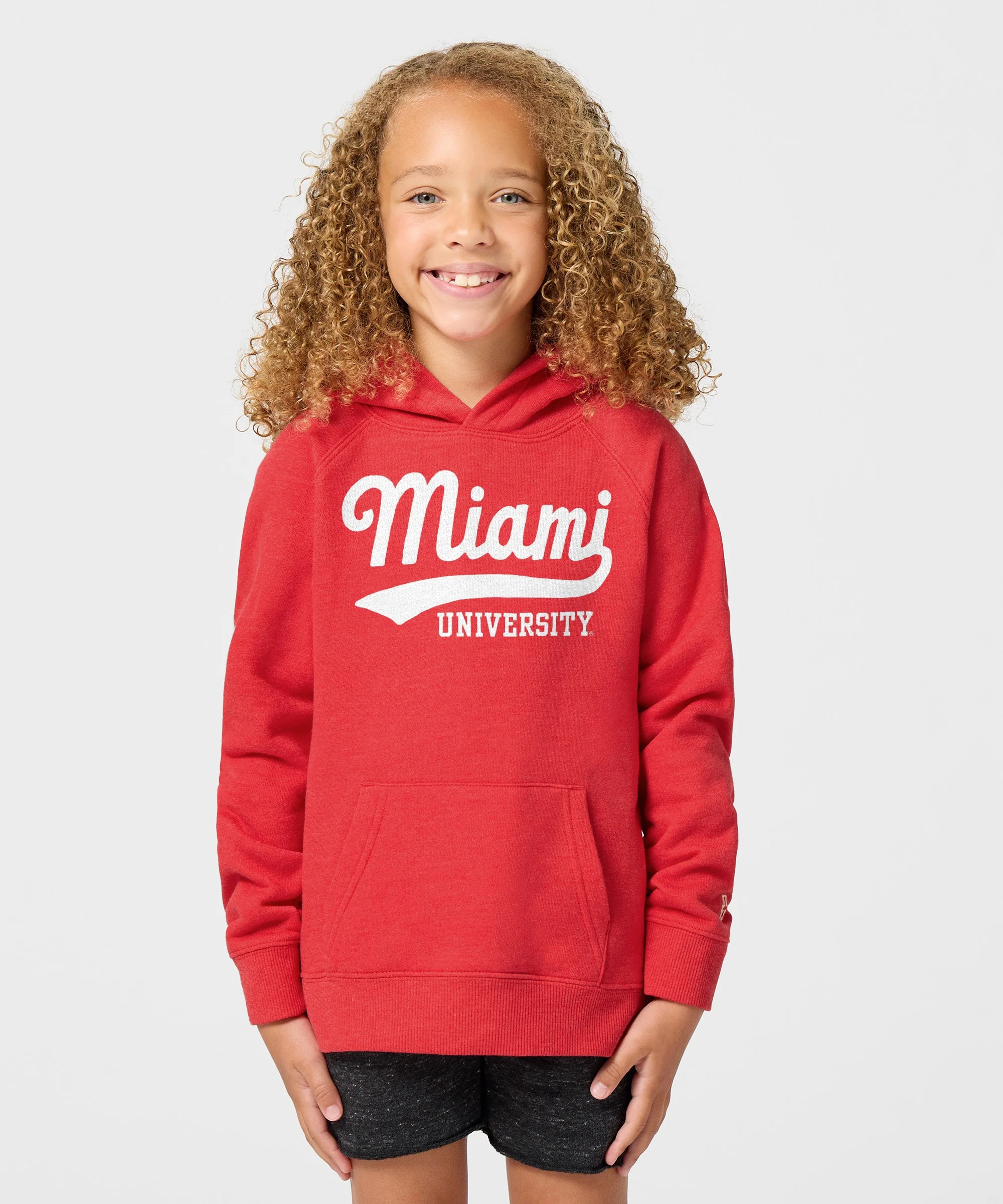 Youth Script Miami University Hoodie - Image 3