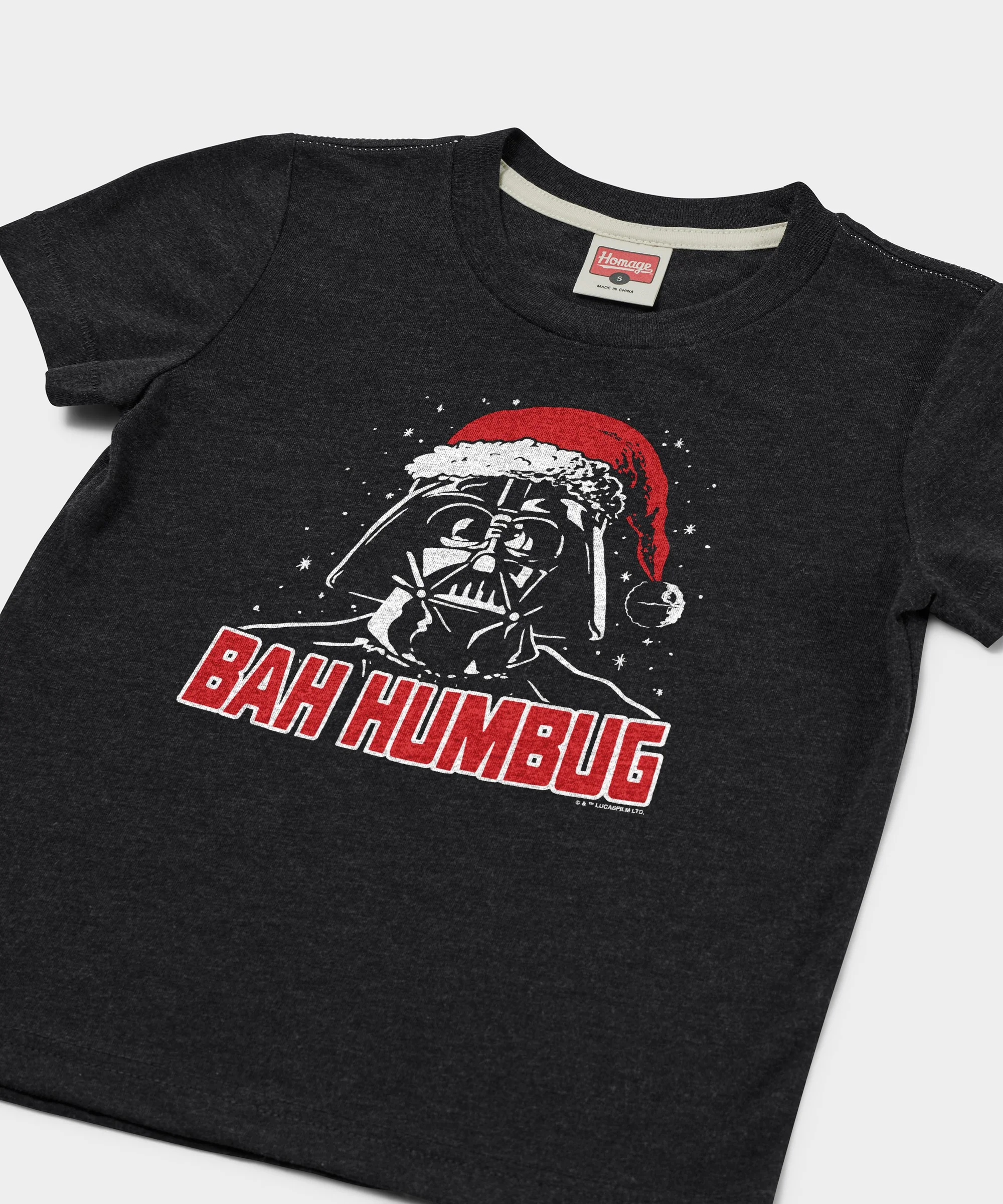 Youth Star Wars Darth Vader Bah Humbug - Image 2