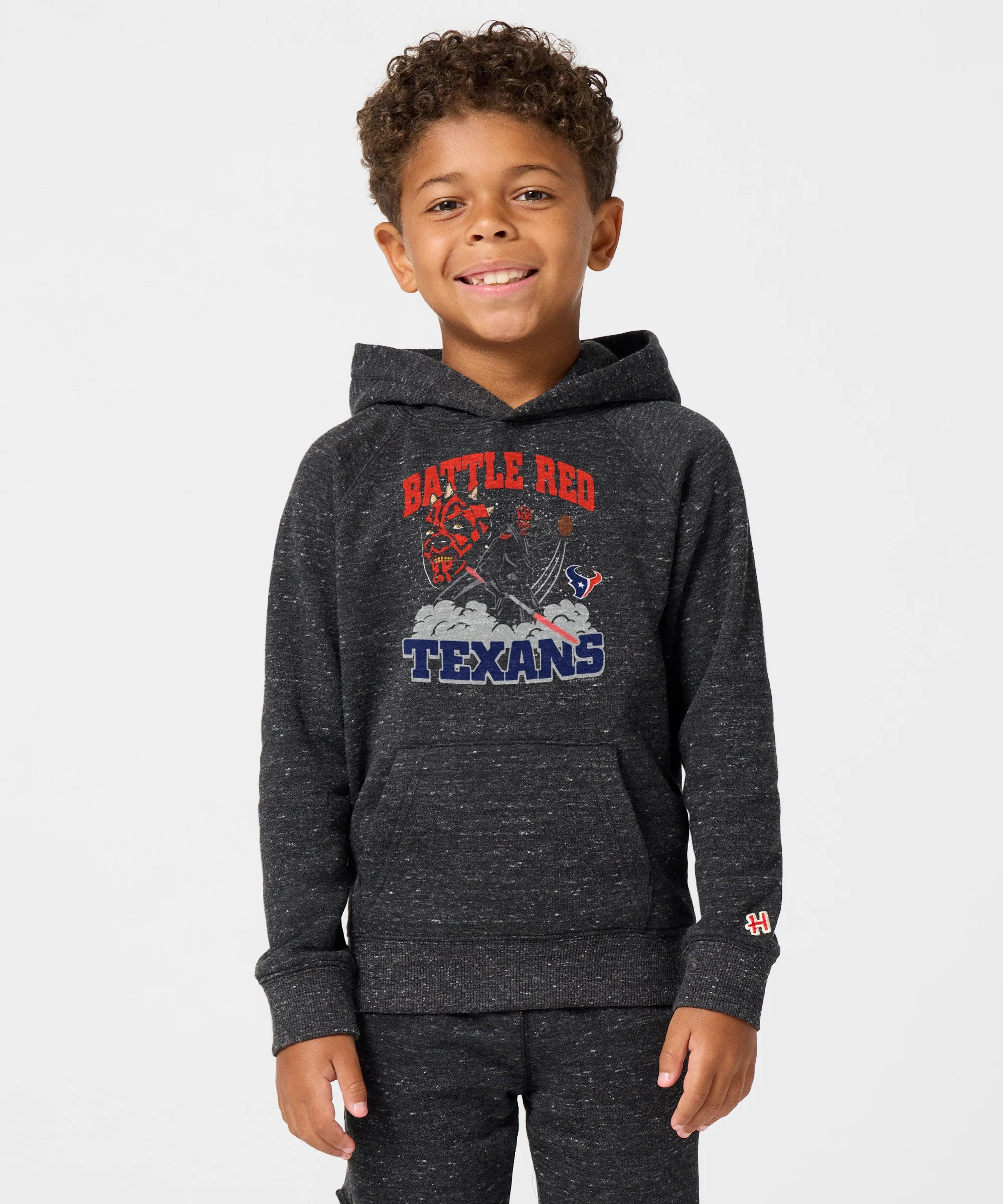 Youth Star Wars x Houston Texans Dark Side Hoodie - Image 3