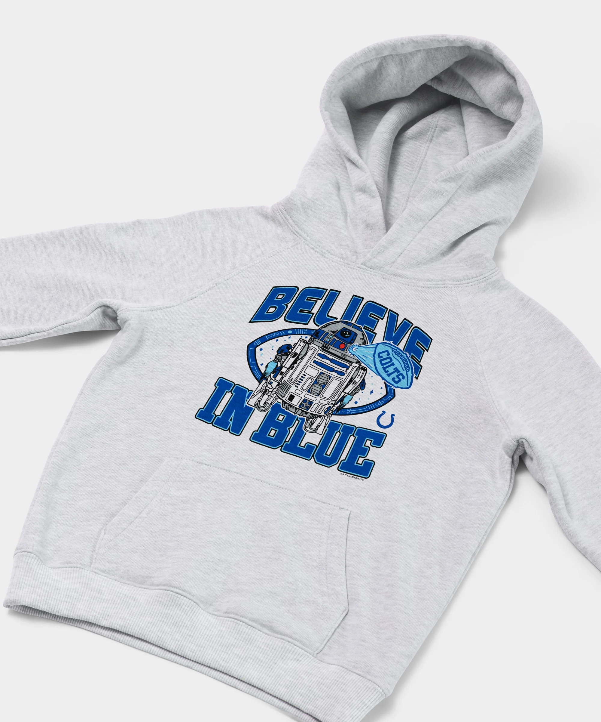 Youth Star Wars x Indianapolis Colts Light Side Hoodie - Image 2