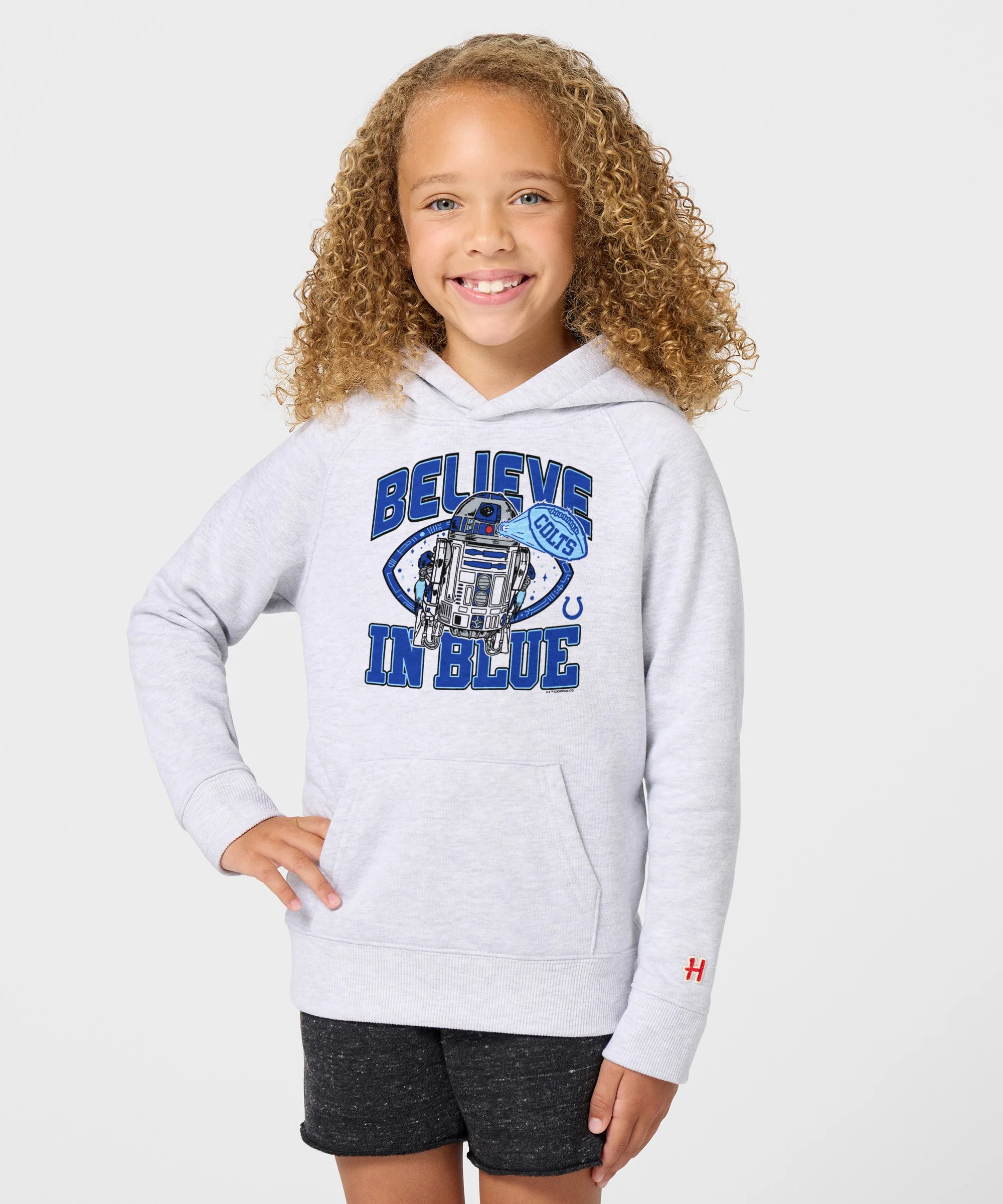 Youth Star Wars x Indianapolis Colts Light Side Hoodie - Image 3