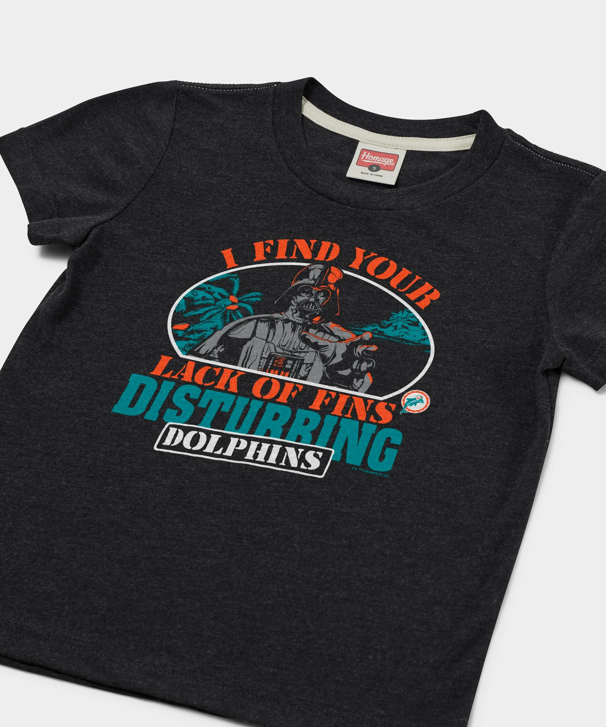 Youth Star Wars x Miami Dolphins Dark Side - Image 2