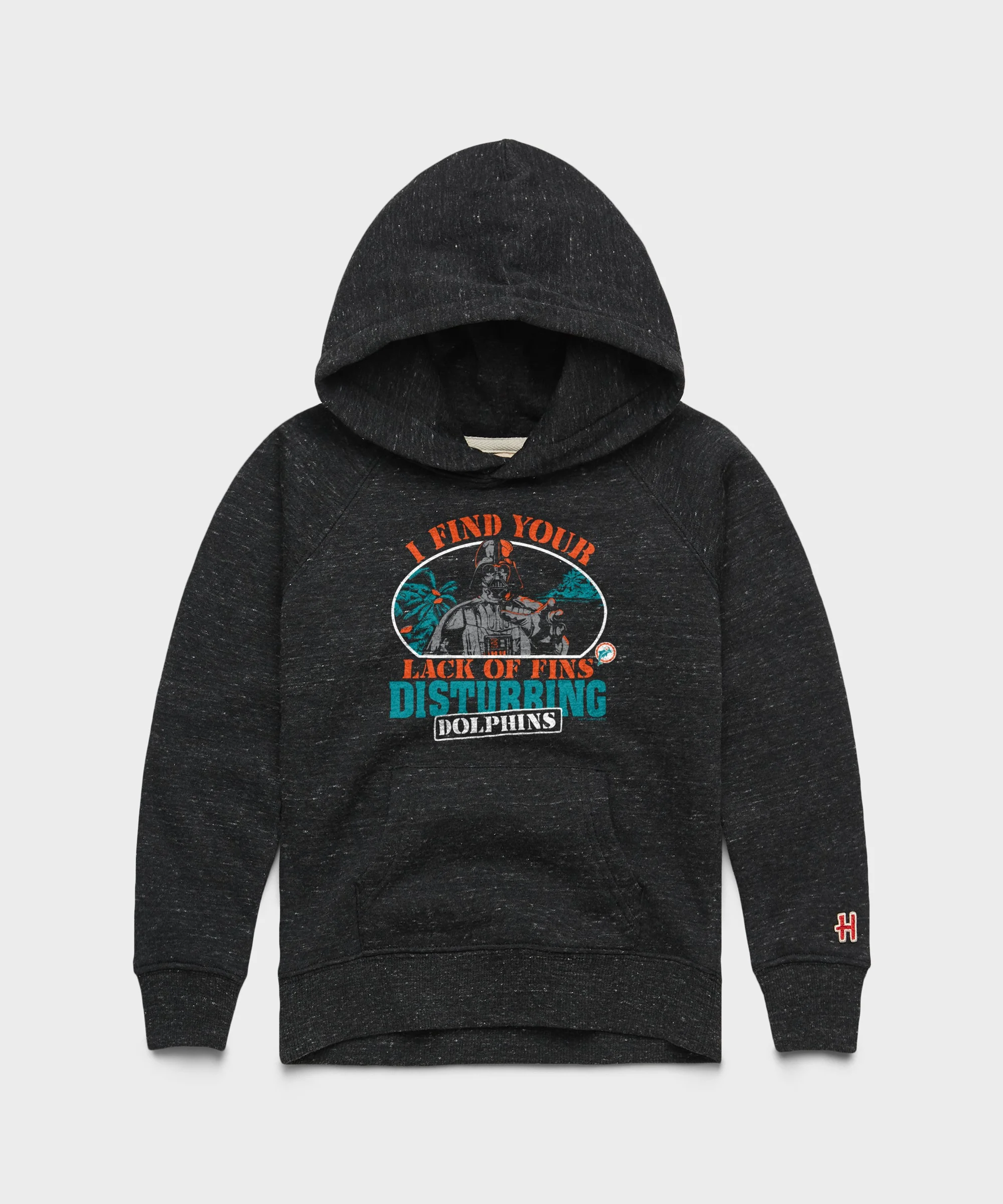 Youth Star Wars x Miami Dolphins Dark Side Hoodie