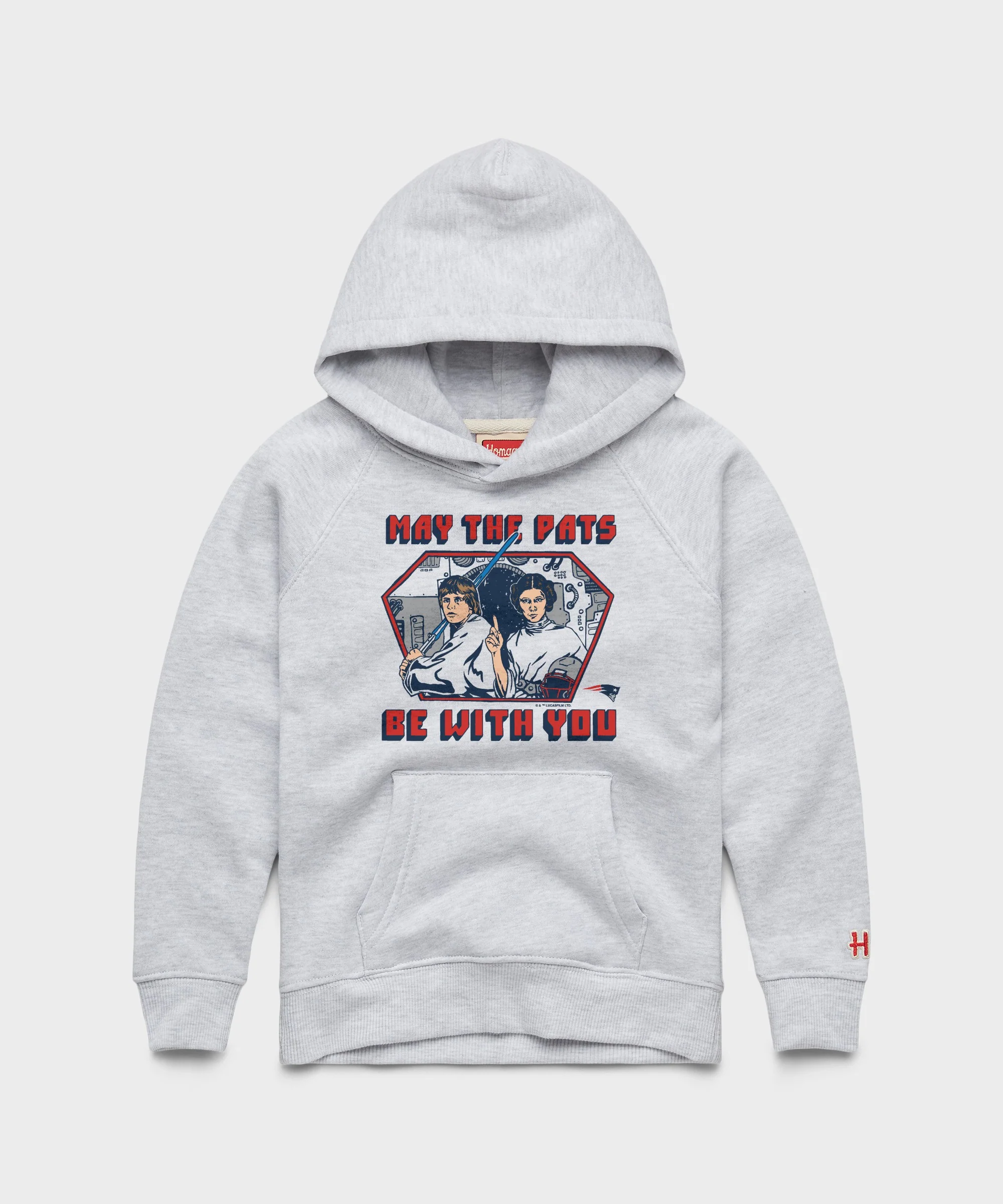 Youth Star Wars x New England Patriots Light Side Hoodie