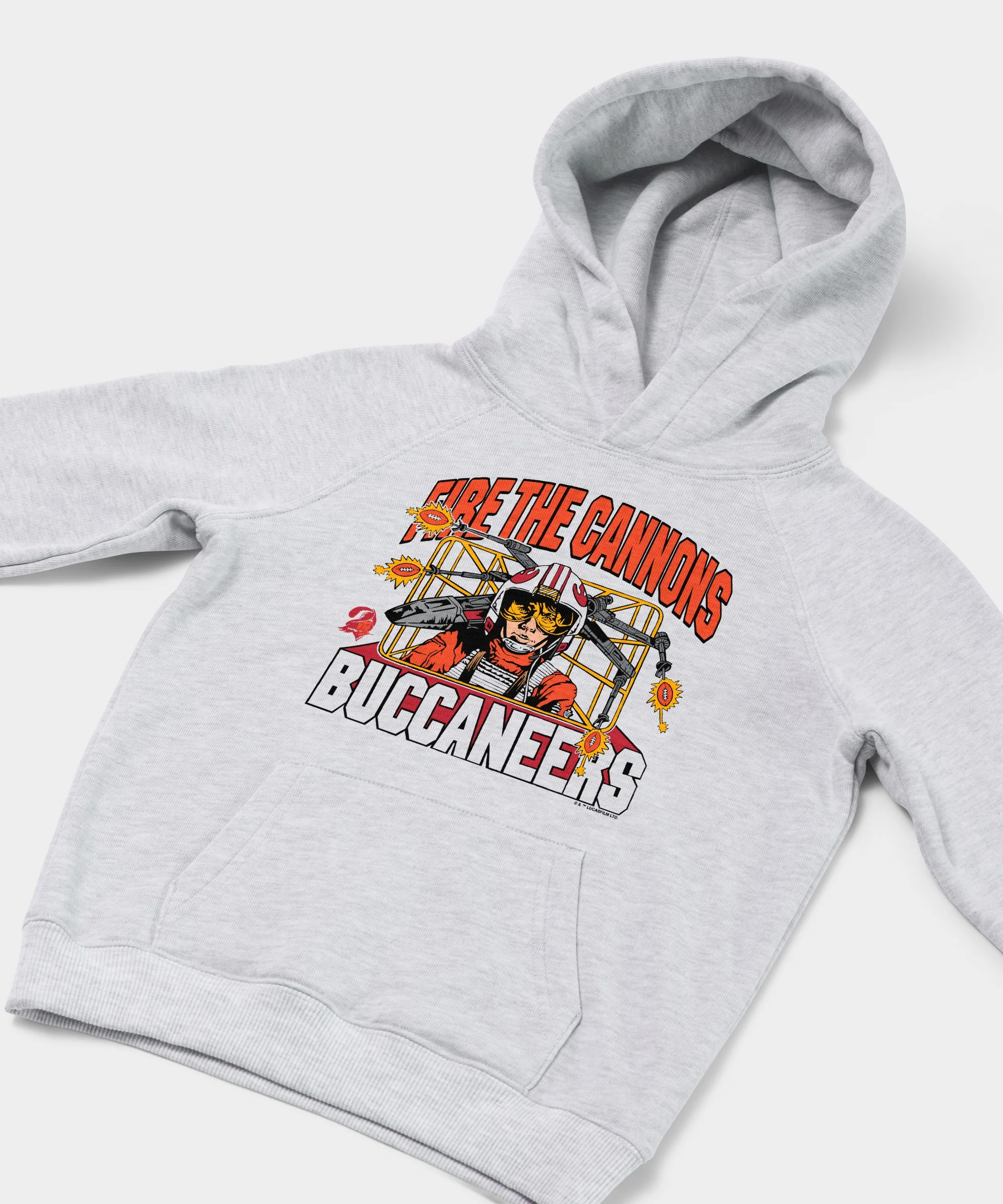 Youth Star Wars x Tampa Bay Buccaneers Light Side Hoodie - Image 2