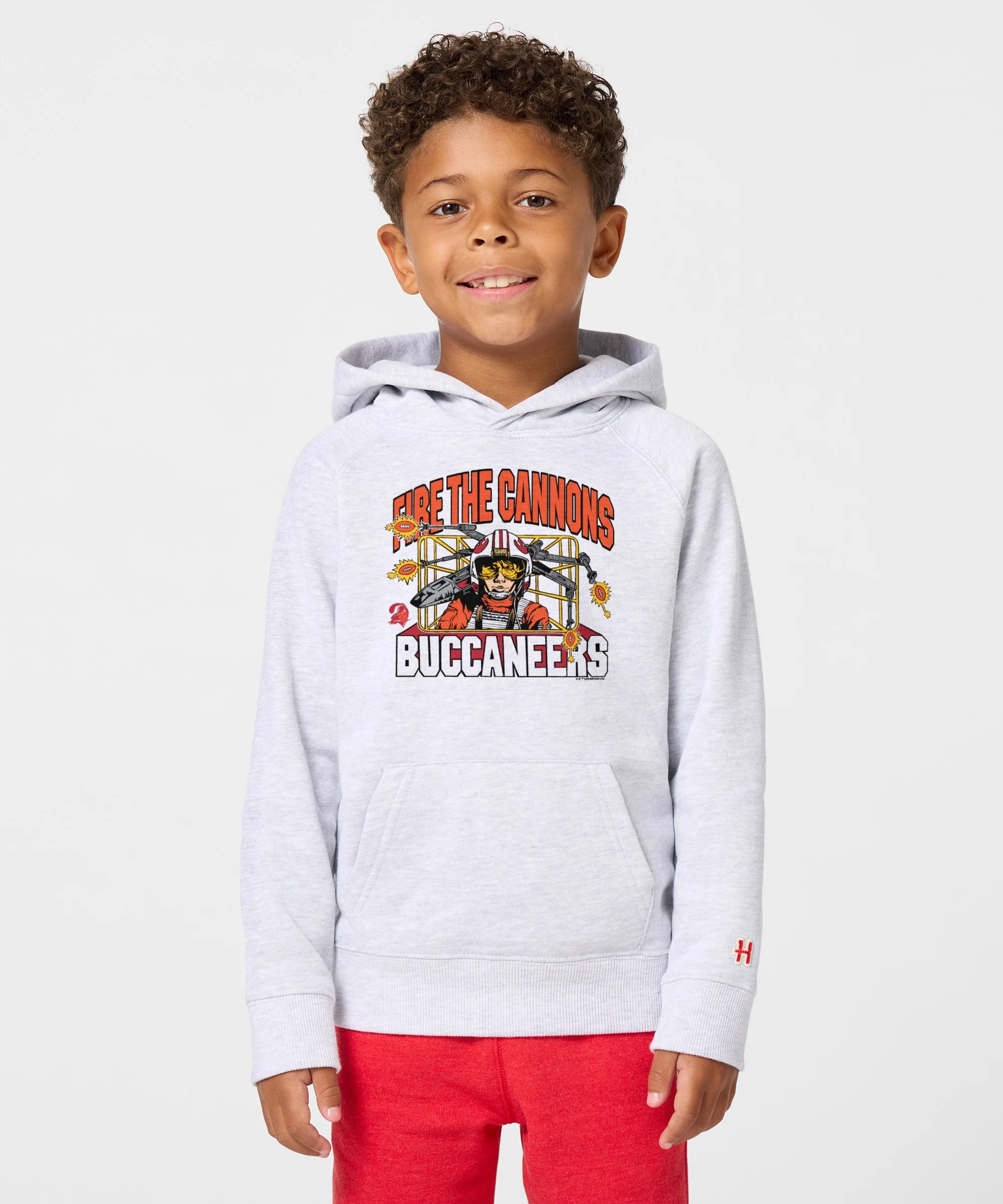 Youth Star Wars x Tampa Bay Buccaneers Light Side Hoodie - Image 3