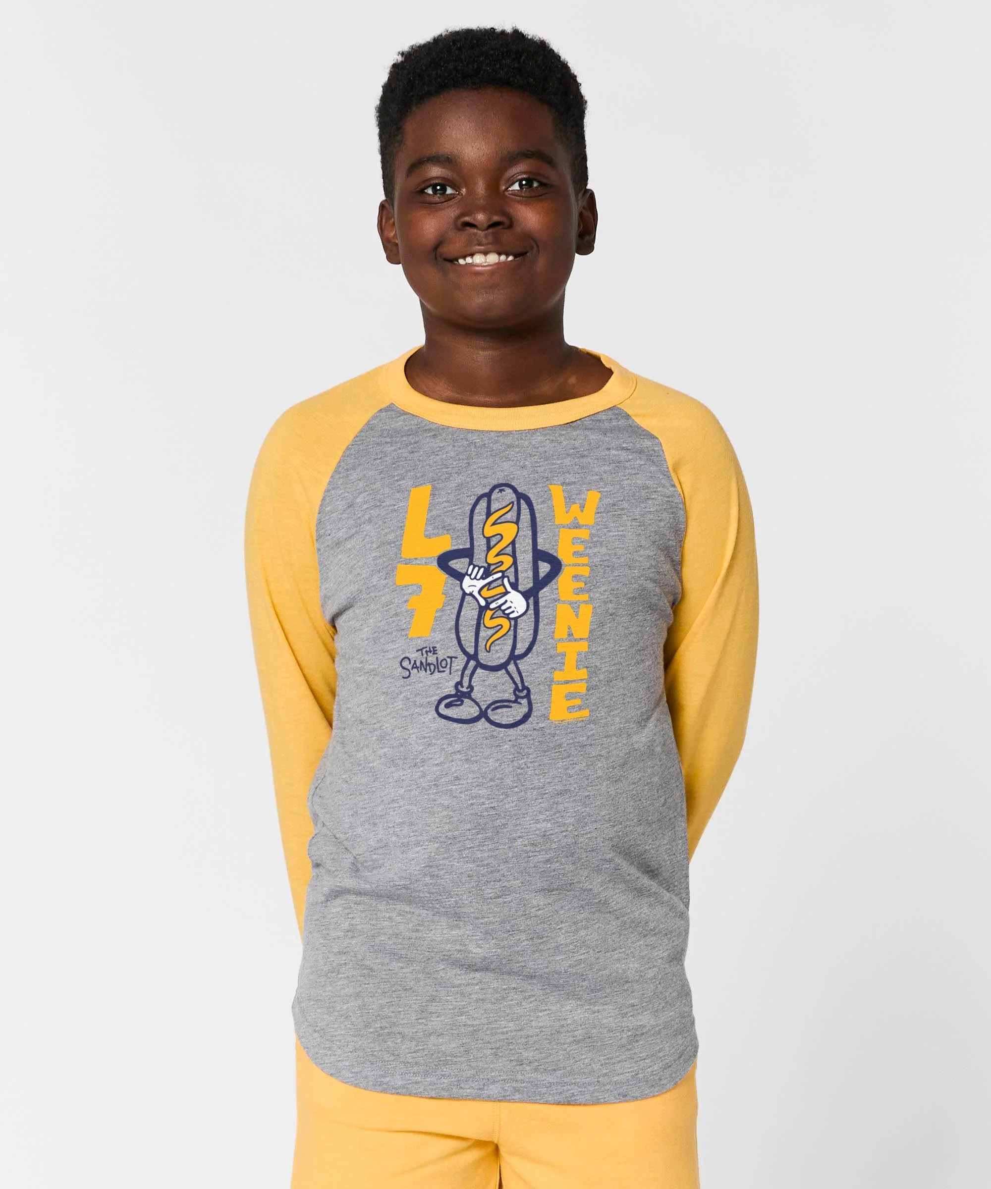 Youth The Sandlot L7 Weenie Raglan - Image 3