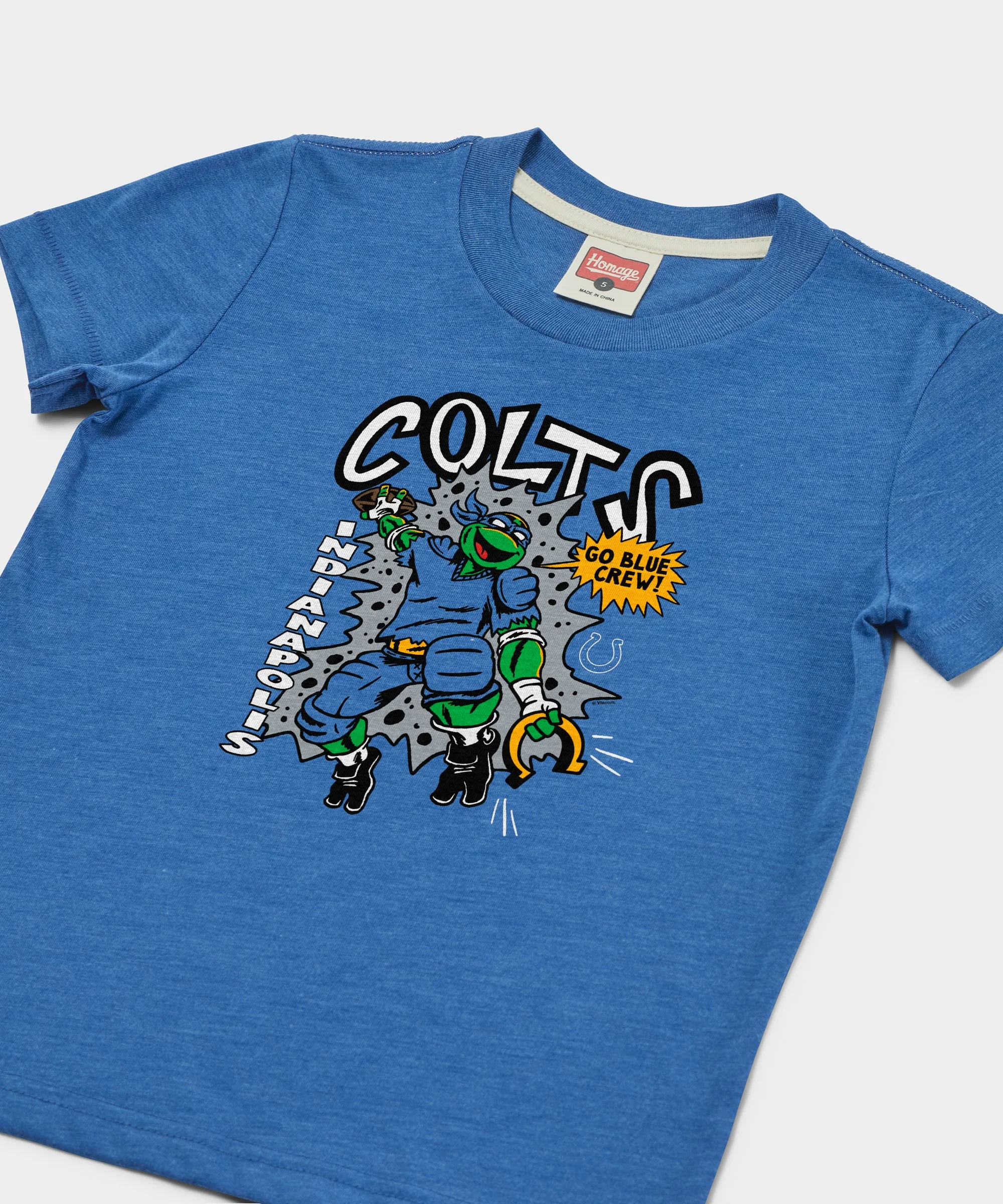 Youth TMNT Leonardo x Indianapolis Colts - Image 2