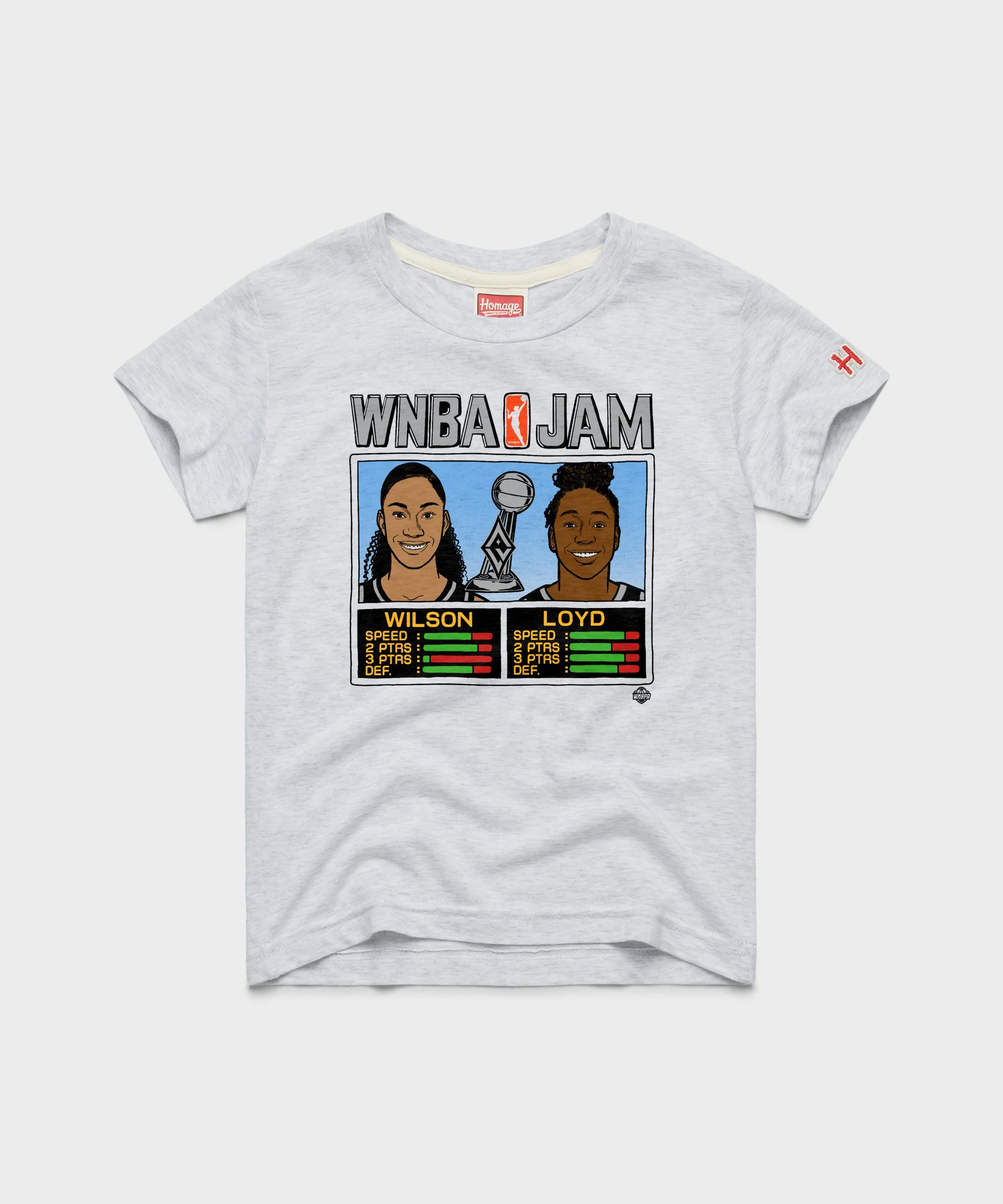 Youth WNBA Jam Aces 2025 Champs Wilson And Loyd